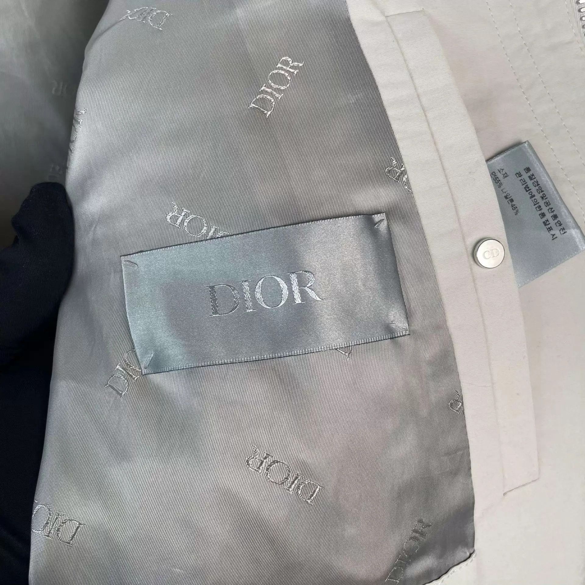 Dior Dior Gray Trench Coat 48 Size US M / EU 48-50 / 2 - 8 Thumbnail
