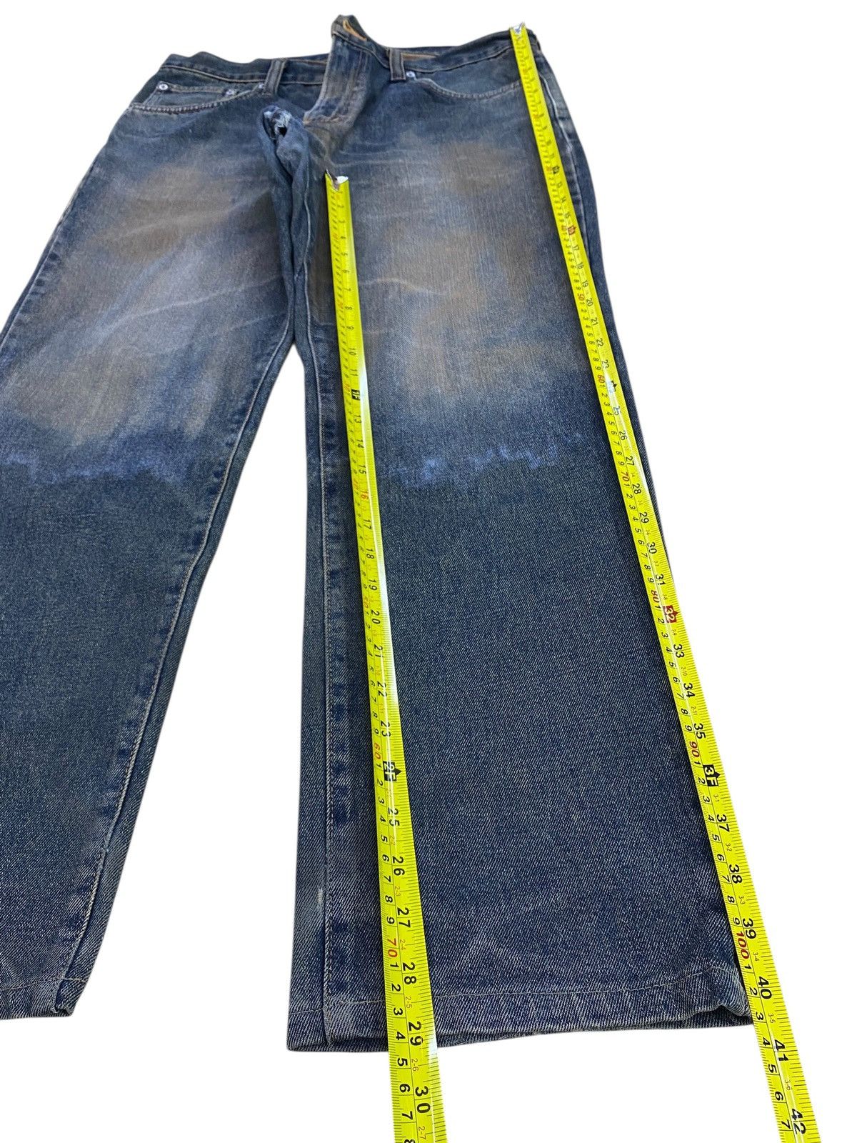 Edwin Vintage Edwin Rusty Faded Wash Style Loose Jeans Size US 34 / EU 50 - 7 Thumbnail