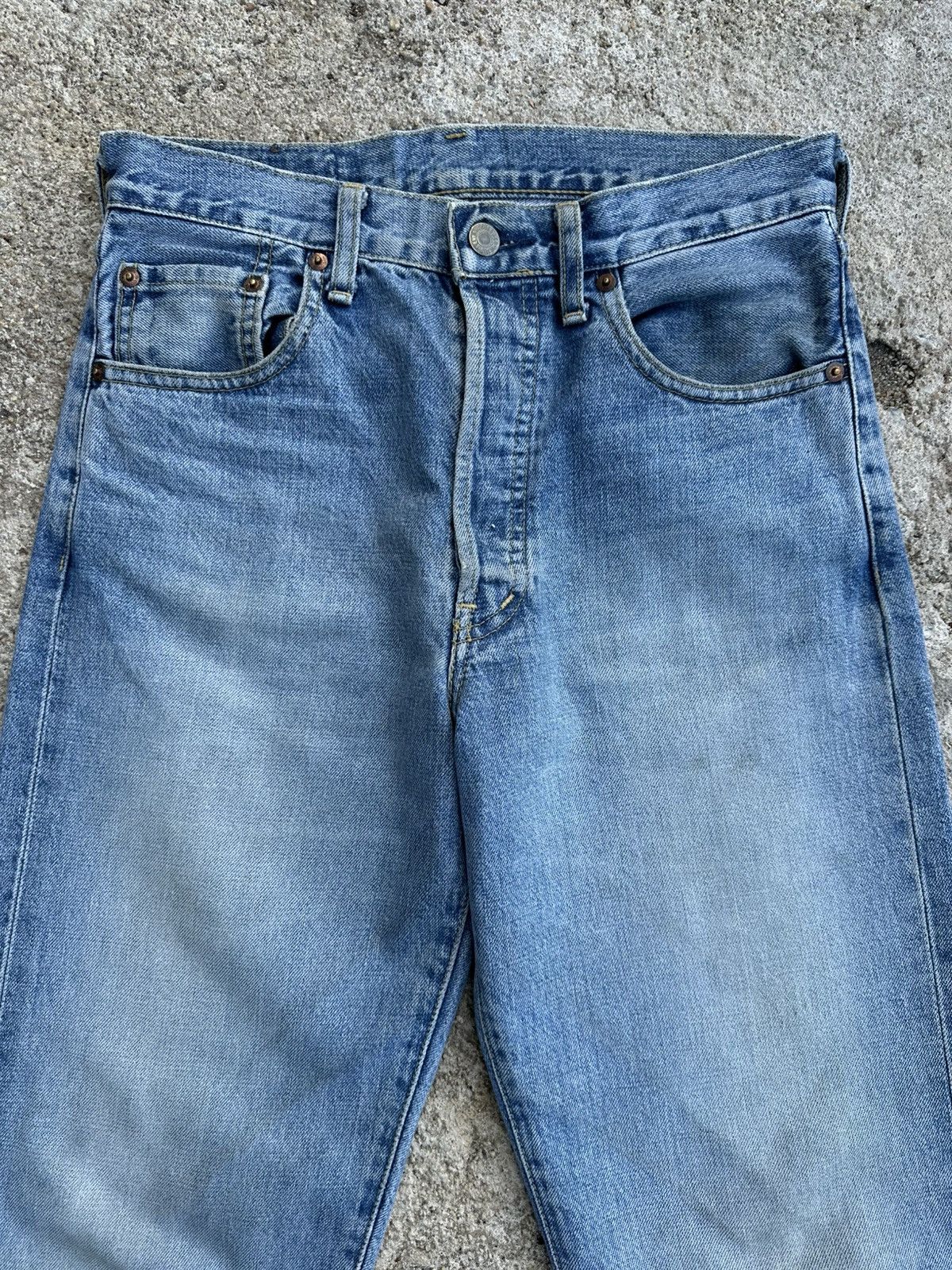 Levi's Vintage Clothing Vintage Levis 503B XX Big E Japan Selvedge Jeans W29 Size US 29 - 4 Thumbnail