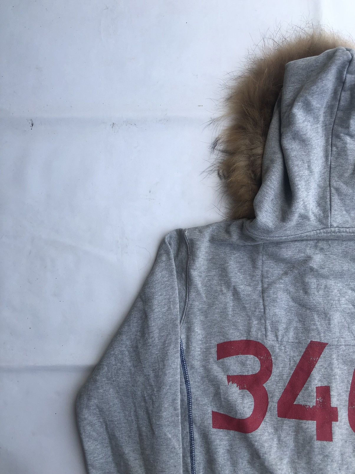 If Six Was Nine Zipp Fur Hoodie Poem Patchwork Rock Punk Style Size US M / EU 48-50 / 2 - 9 Thumbnail