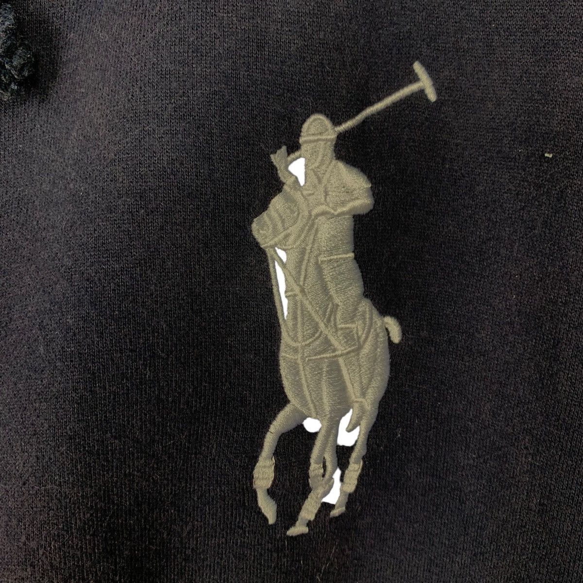 Polo Ralph Lauren 90's POLO RALPH LAUREN Embroidery Big Pony Hoodies #1718-C76 Size US L / EU 52-54 / 3 - 17 Thumbnail