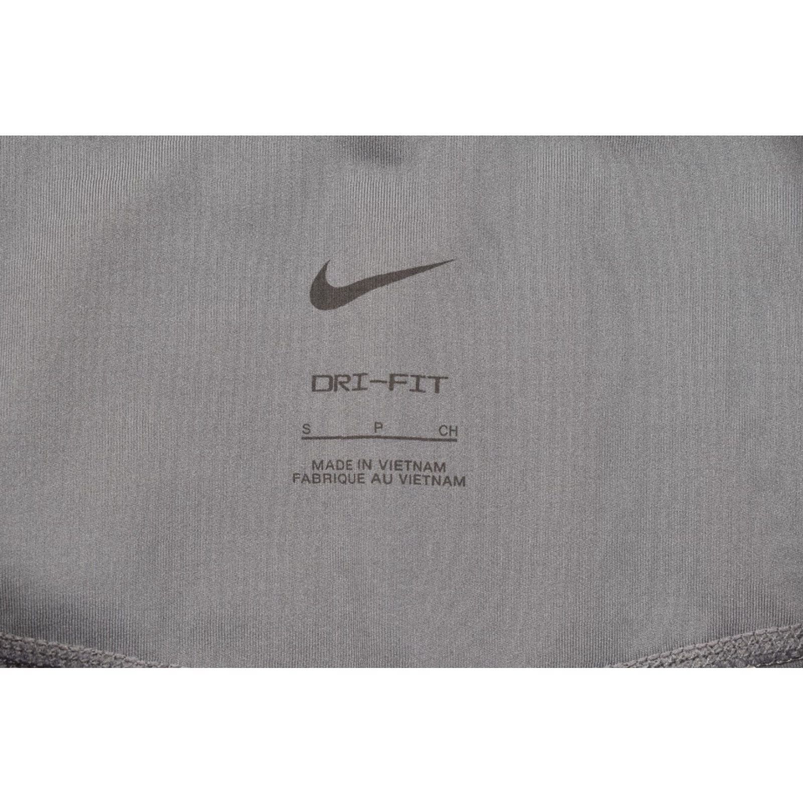 Nike Nike Dri-FIT Women's Gray High Waisted Leggings Size S Athletic Pants Skinny Ankle Logo Spring Summer Fall Womens Size 28" / US 6 / IT 42 - 8 Thumbnail