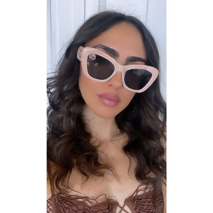 Dior NEW Dior Bobby B1U Cat Eye Sunglasses in Beige Nude Grailed