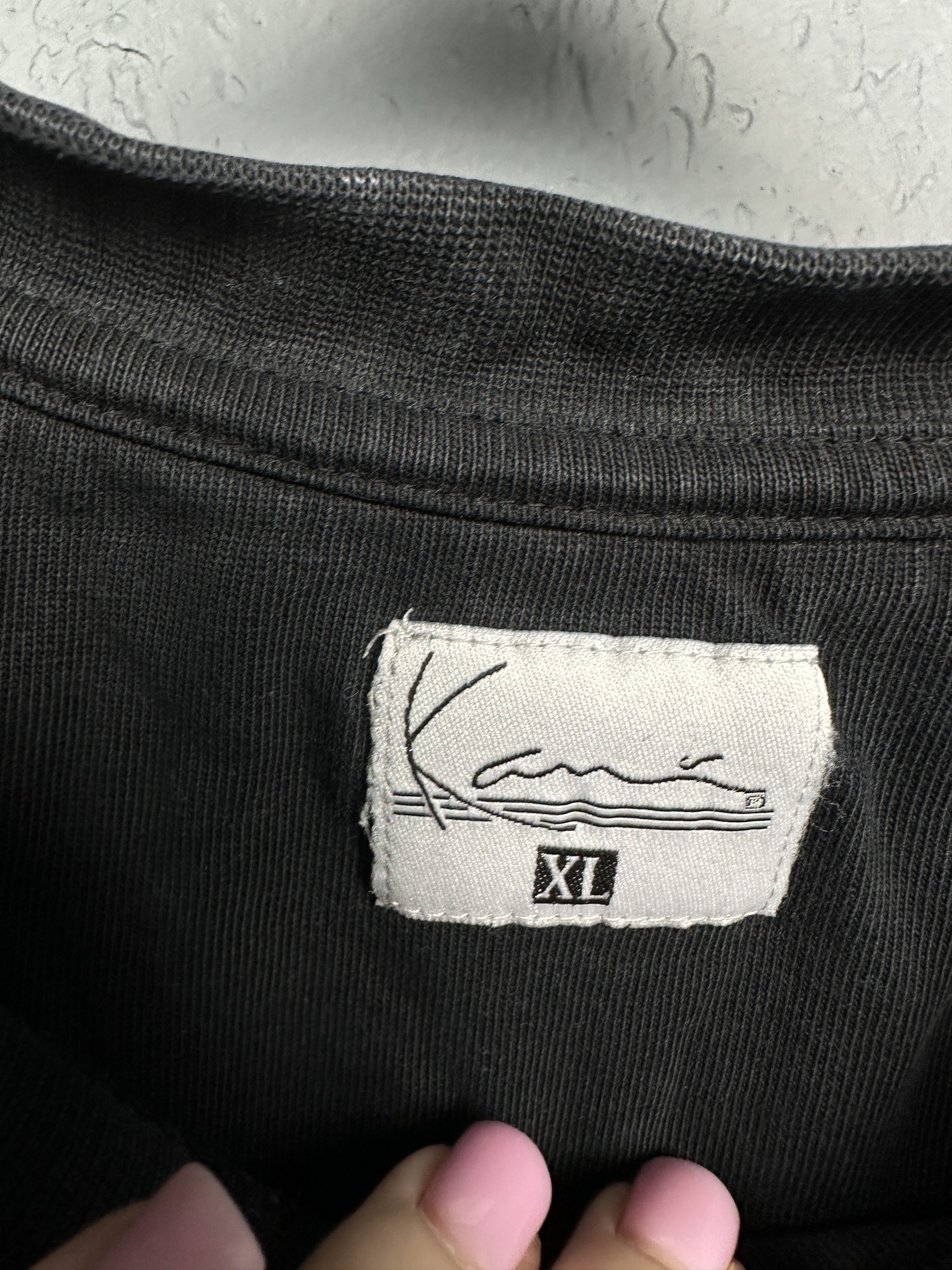 Karl Kani Karl Kani Mens Crew Neck Center Logo T-Shirt Size US XL / EU 56 / 4 - 5 Thumbnail