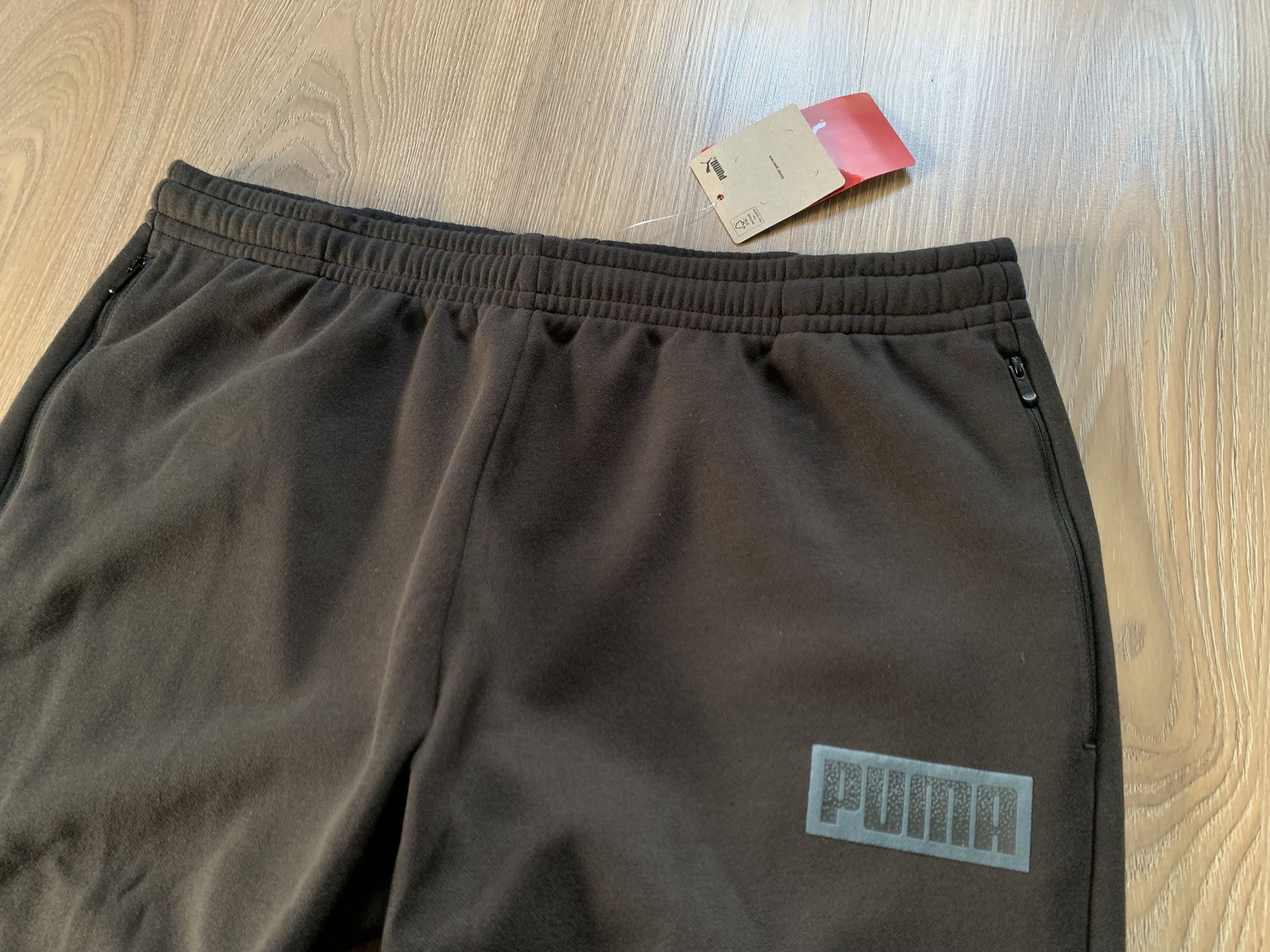 Puma Puma Mens Cotton Track Pants 2024 Size US 38 / EU 54 - 3 Thumbnail