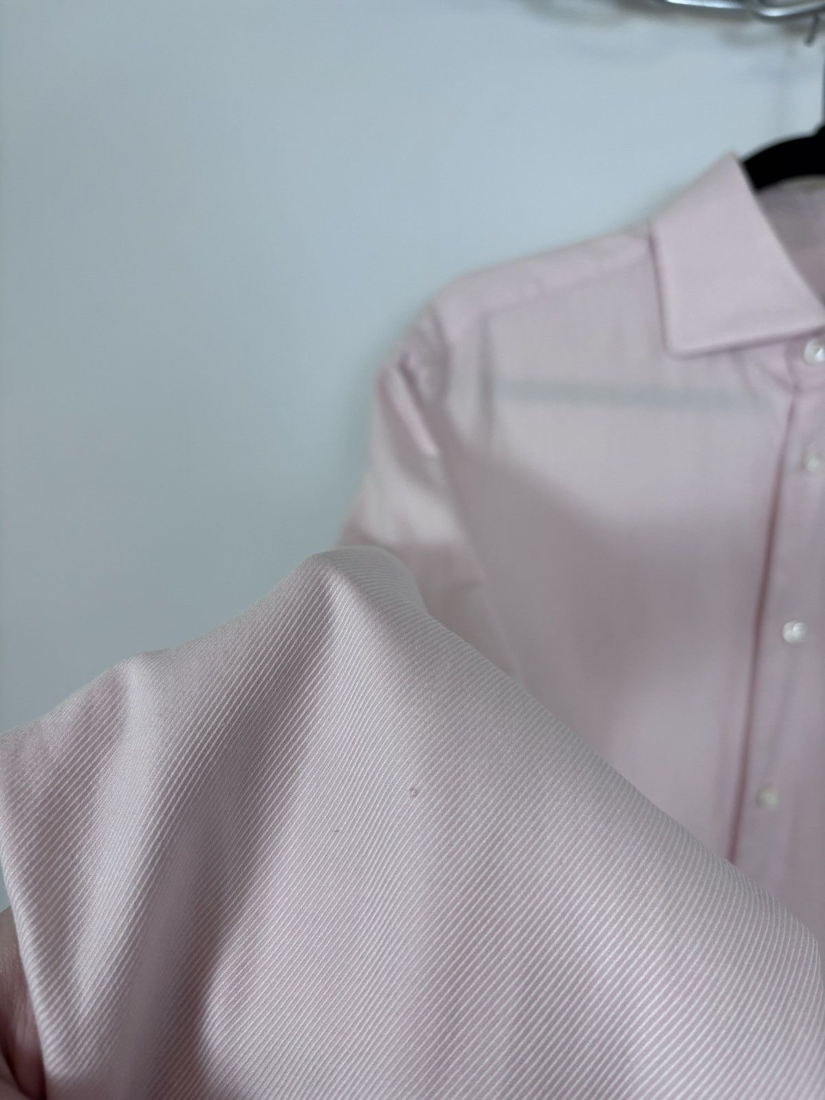 G. Inglese G. Inglese Men’s Pink Long Sleeve Button Up Shirt Size US L / EU 52-54 / 3 - 11 Thumbnail