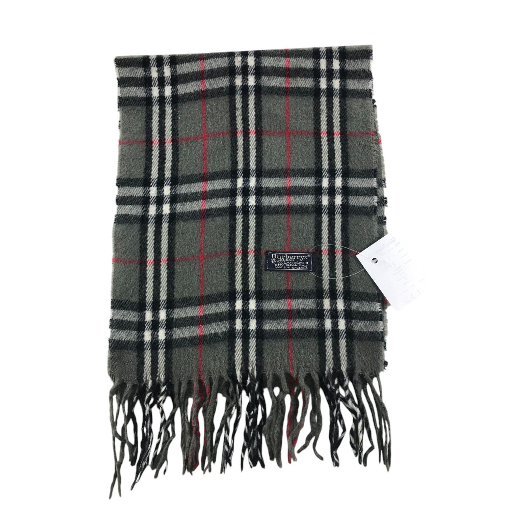Burberry × Vintage Burberry Scarf / Muffler / Neckwear - WW2653 Size ONE SIZE - 2 Thumbnail