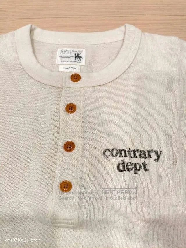 Visvim VISVIM Contrary Dept Ribs Henley. Size US M / EU 48-50 / 2 - 2 Thumbnail