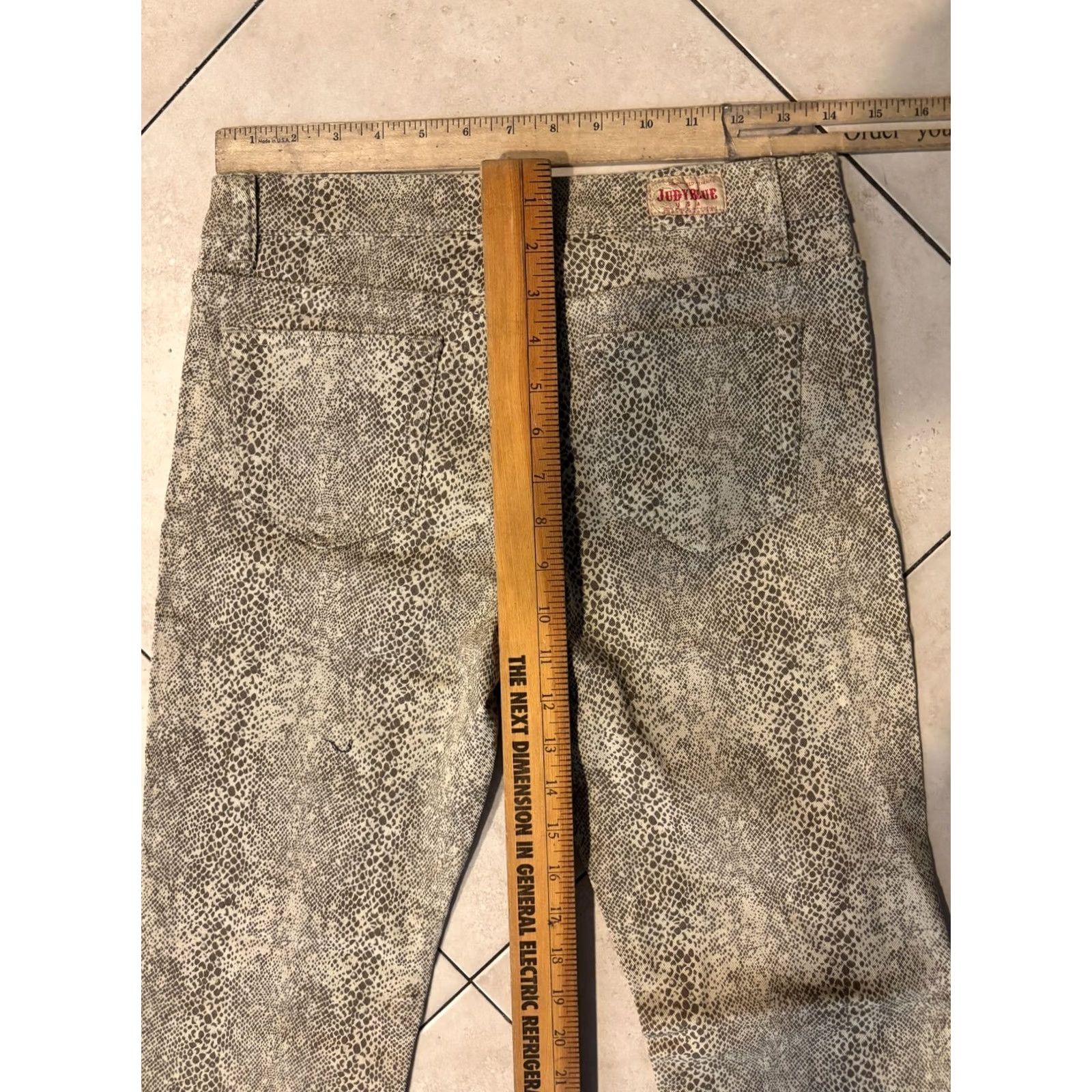 Denime Judy Blue Jeans Skinny Beig e Denim 5309 7 Regular Size 31 Inseam 5-Pocket Stretch City Stars Vintage No N/A Size 28" / US 6 / IT 42 - 7 Thumbnail