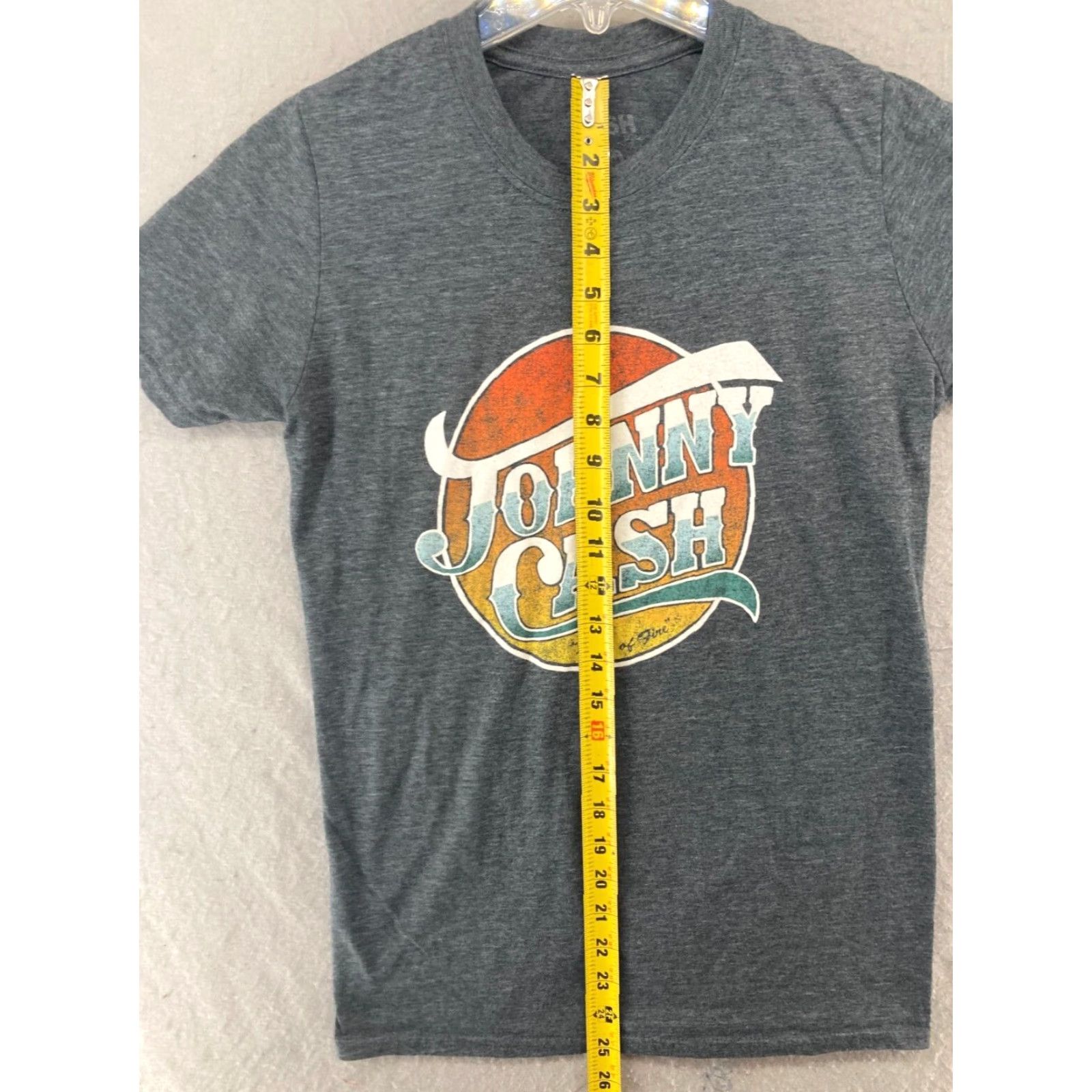 Vintage Johnny Cash Band Shirt Men S Gray T-Shirt Size US S / EU 44-46 / 1 - 3 Thumbnail