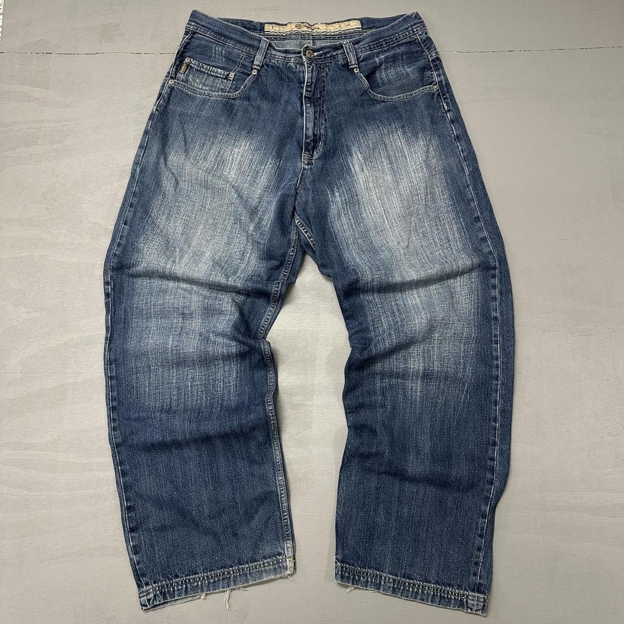 Pepe Jeans Y2K Pepe Jeans Baggy Faded Wide Leg Pants 36 x 31 Size US 36 / EU 52 - 1 Thumbnail