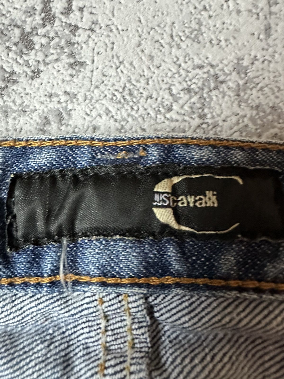 Just Cavalli Denim Just Cavalli Distressed Zipper Pocket Jeans Size US 30 / EU 46 - 11 Thumbnail