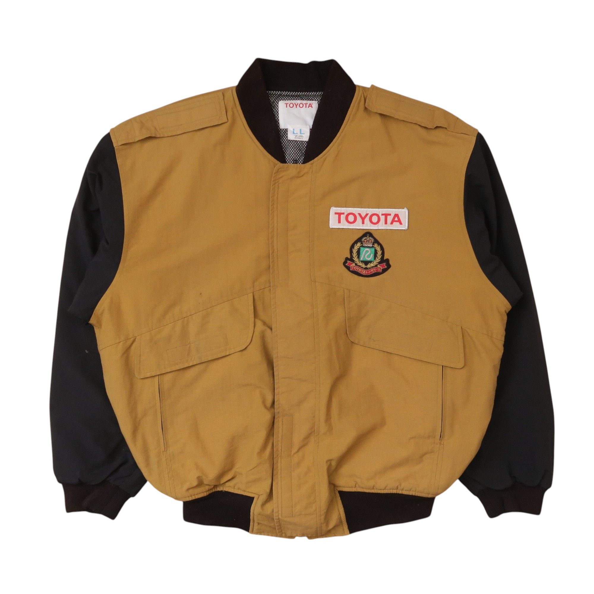 Japanese Brand Vintage 90s Toyota TRD Techno Bomber Jacket Big Logo Size US L / EU 52-54 / 3 - 1 Thumbnail