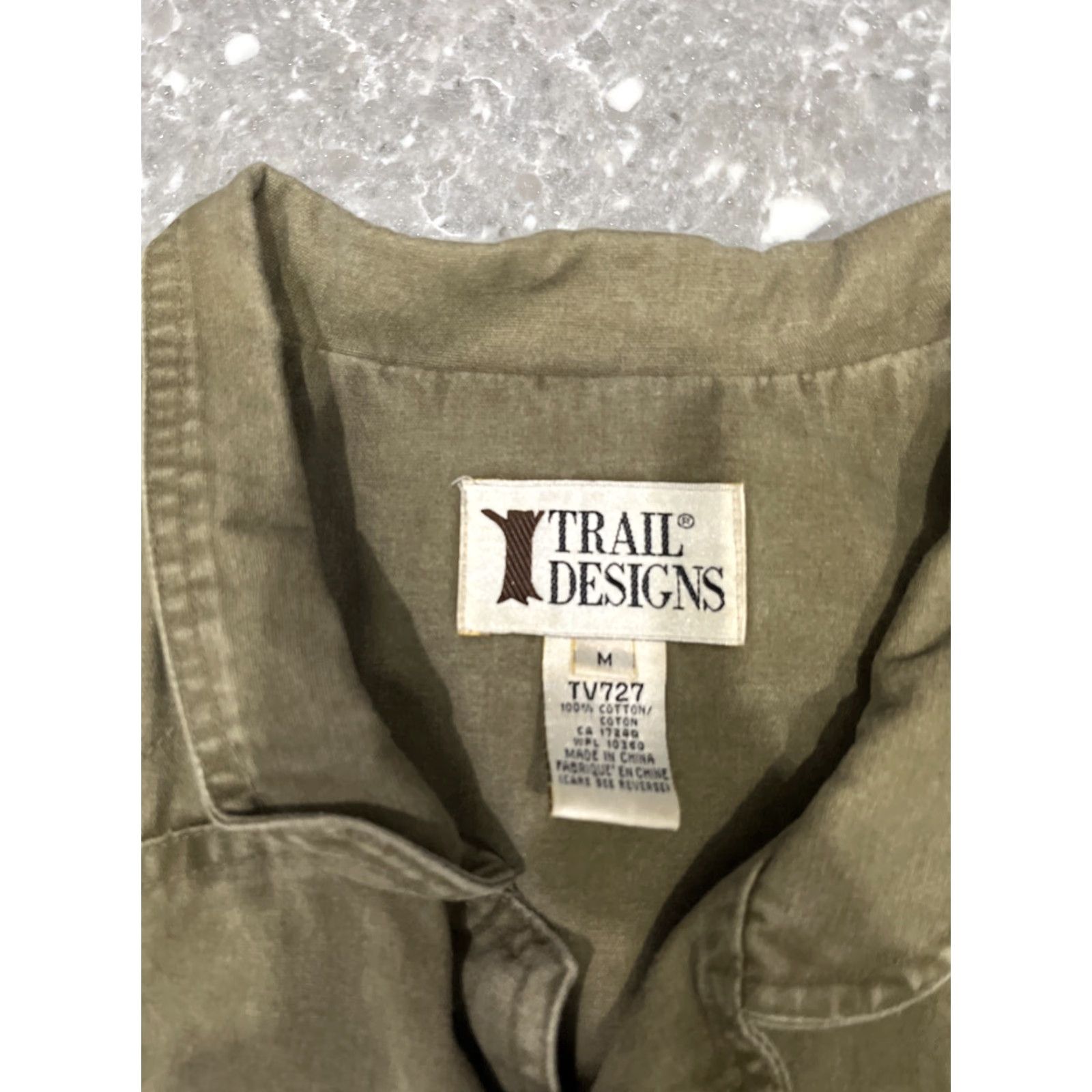 Vintage VINTAGE Trail Designs Vest Men M Beige Canvas Outdoor Hiking Pockets Military Jacket 90s Utility Fishing Tech Sport Size US M / EU 48-50 / 2 - 2 Thumbnail