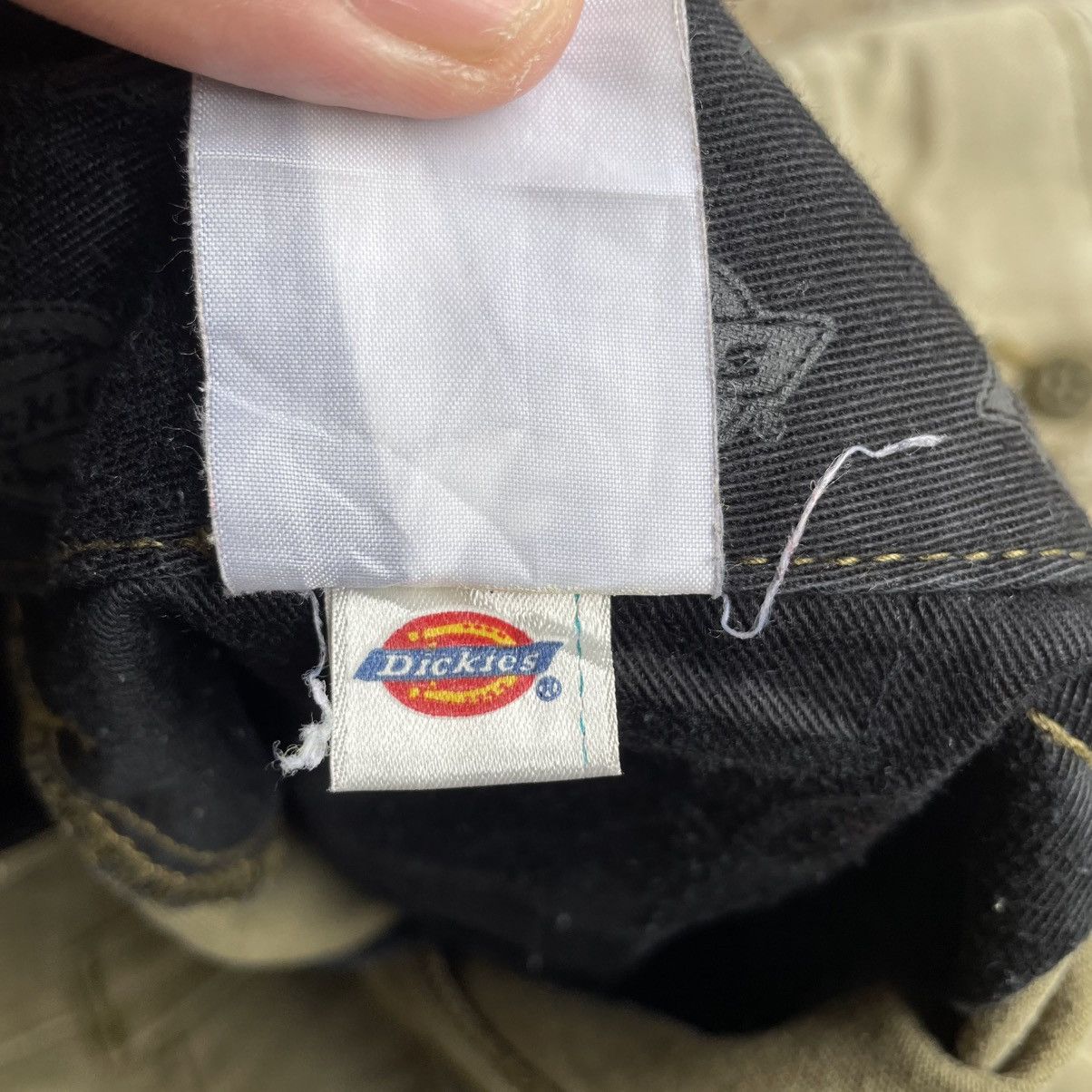 Dickies 🔥Dickies Double Knee Custom Made Trousers Khakis Pants Size US 33 - 16 Thumbnail