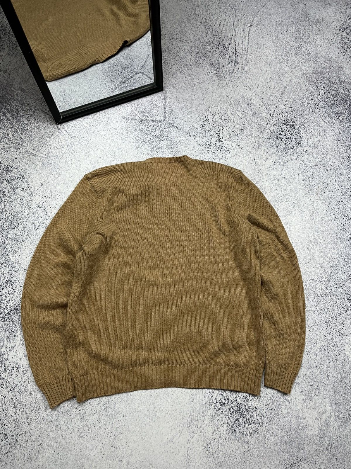 Polo Ralph Lauren Polo Ralph Lauren Vintage Sweater Knit Brown Old Money Y2k Size US XL / EU 56 / 4 - 10 Thumbnail
