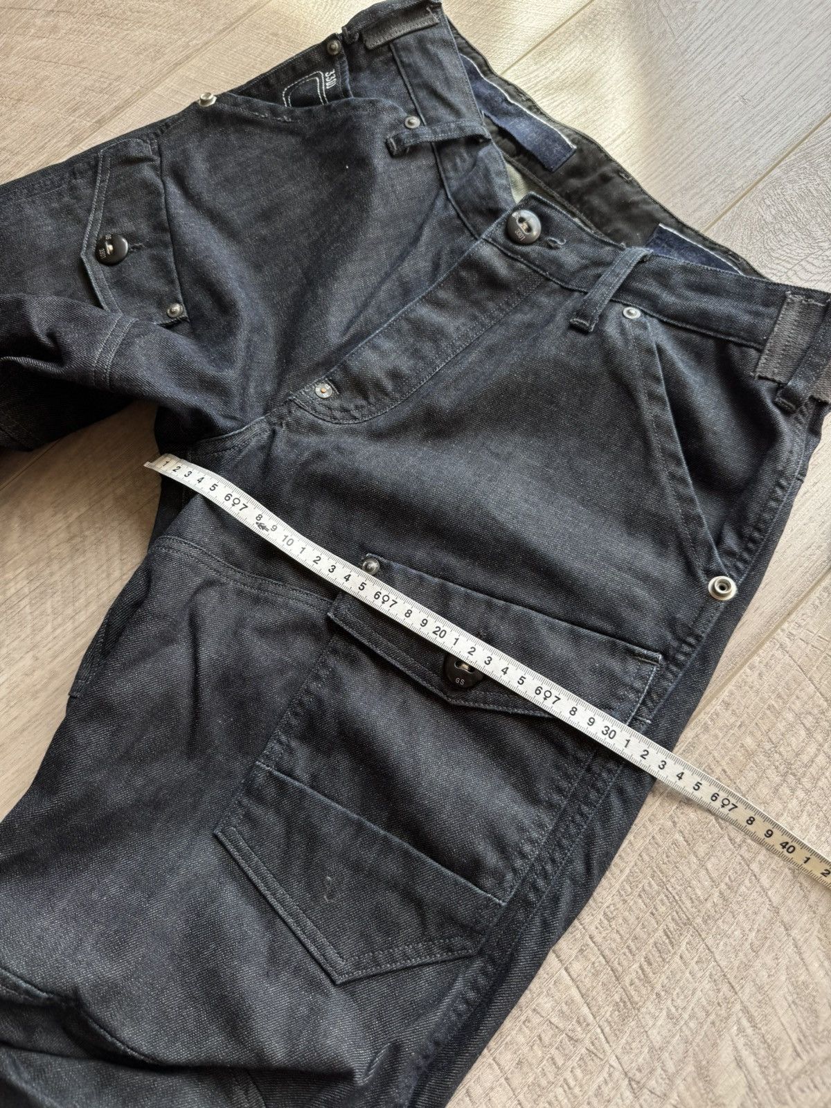 G-Star G Star Raw 3301 Avant Garde Y2K Italy Japan Punk Opium Jeans Size US 32 / EU 48 - 15 Thumbnail