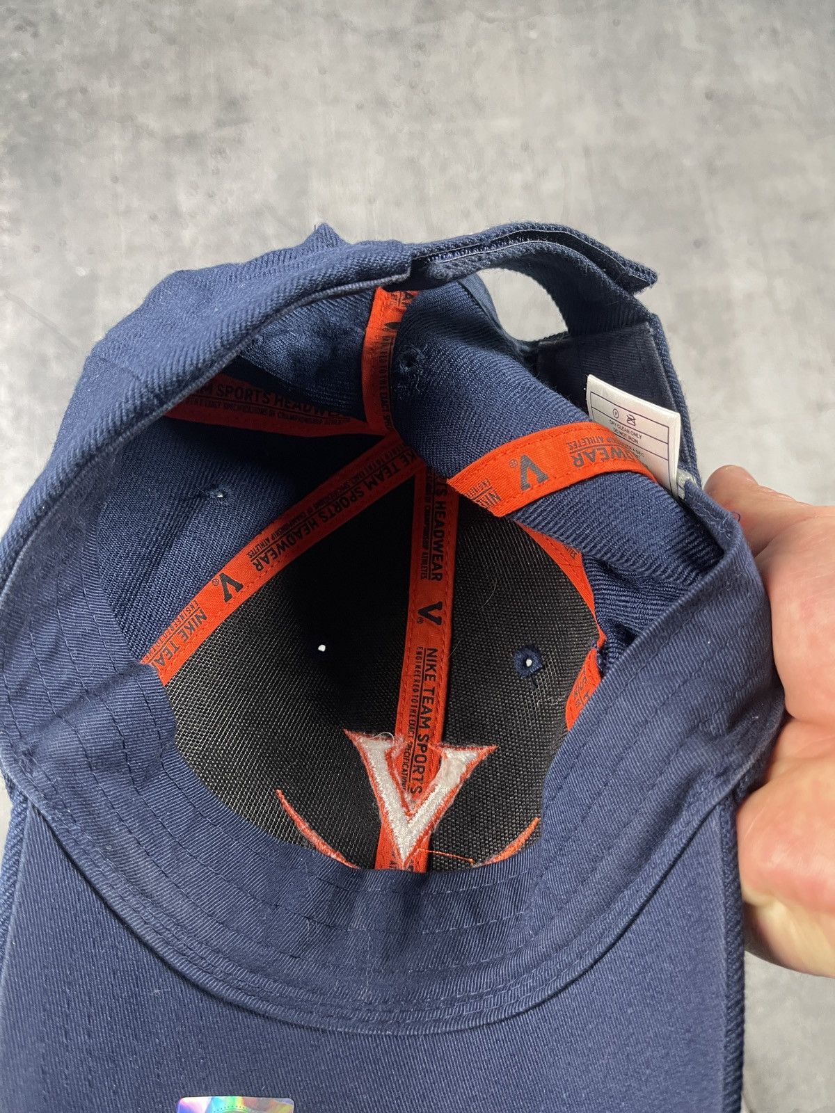 Nike × Vintage Nike vintage virginia cap Size ONE SIZE - 6 Thumbnail