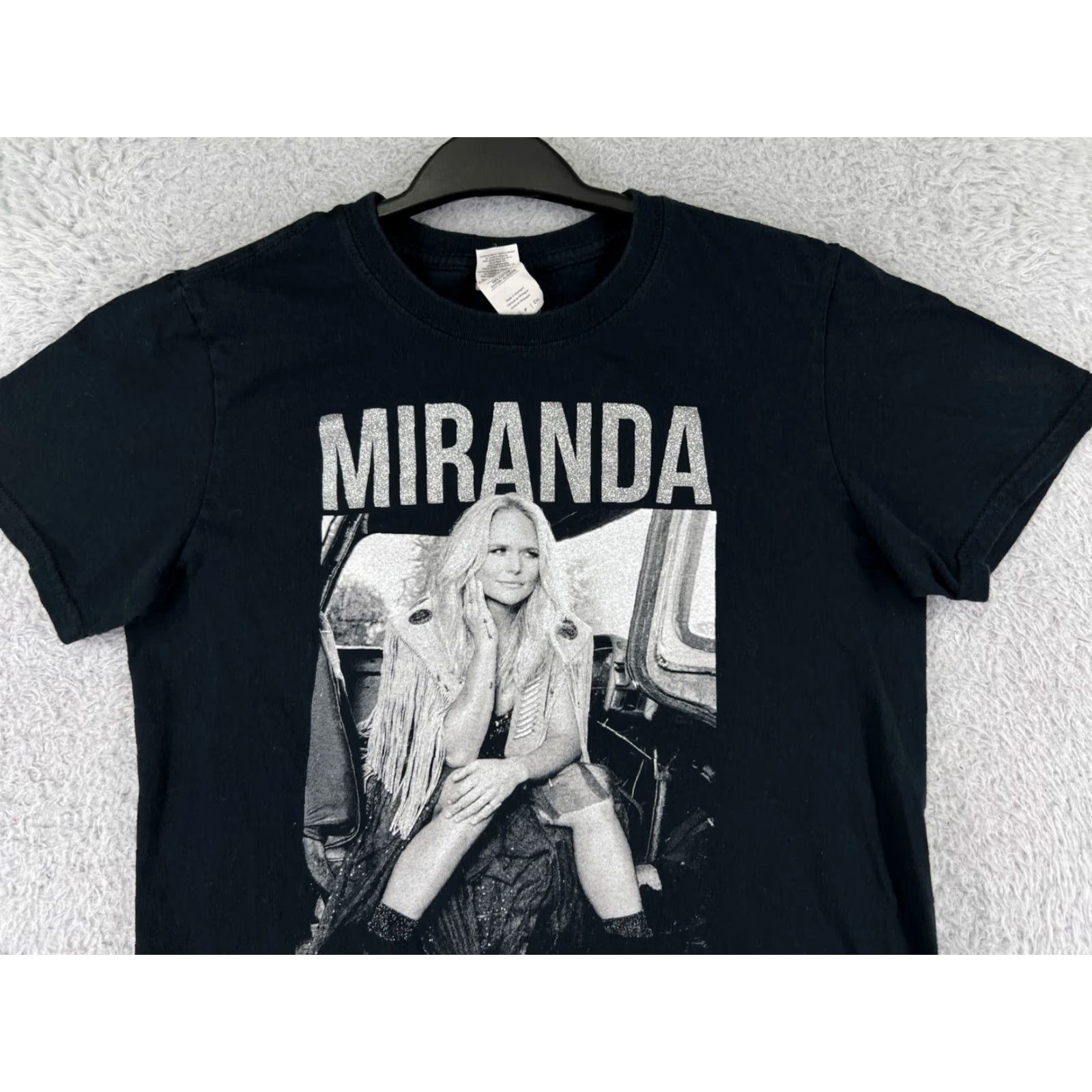 Vintage Miranda Lambert Women's T-Shirt Small Black Music Concert 2020s Crew Neck Casual Size S / US 4 / IT 40 - 6 Thumbnail