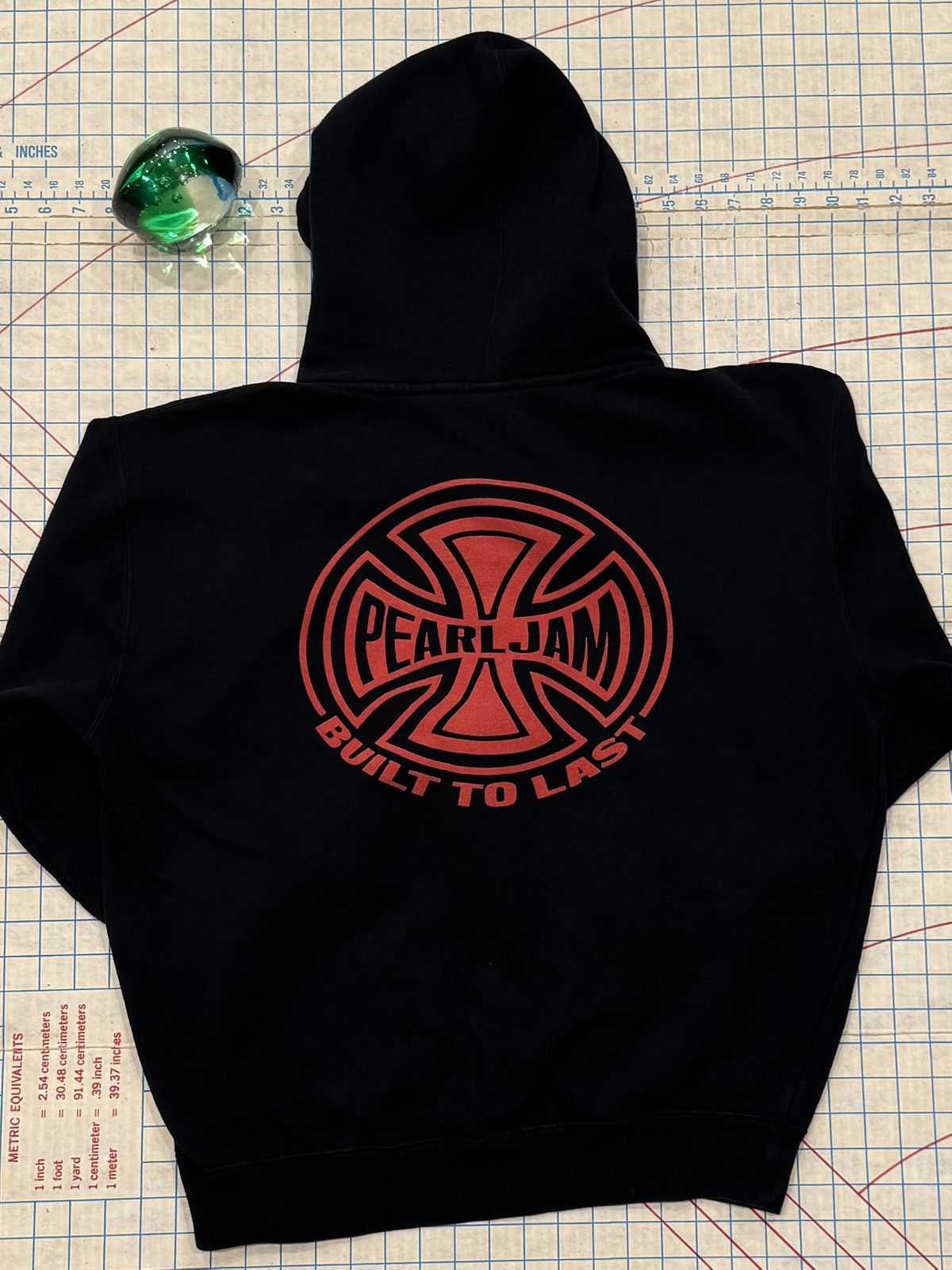 Band Tees Pearl Jam Built To Last Full Zip Hoodie Black Fits Large Size US L / EU 52-54 / 3 - 2 Thumbnail