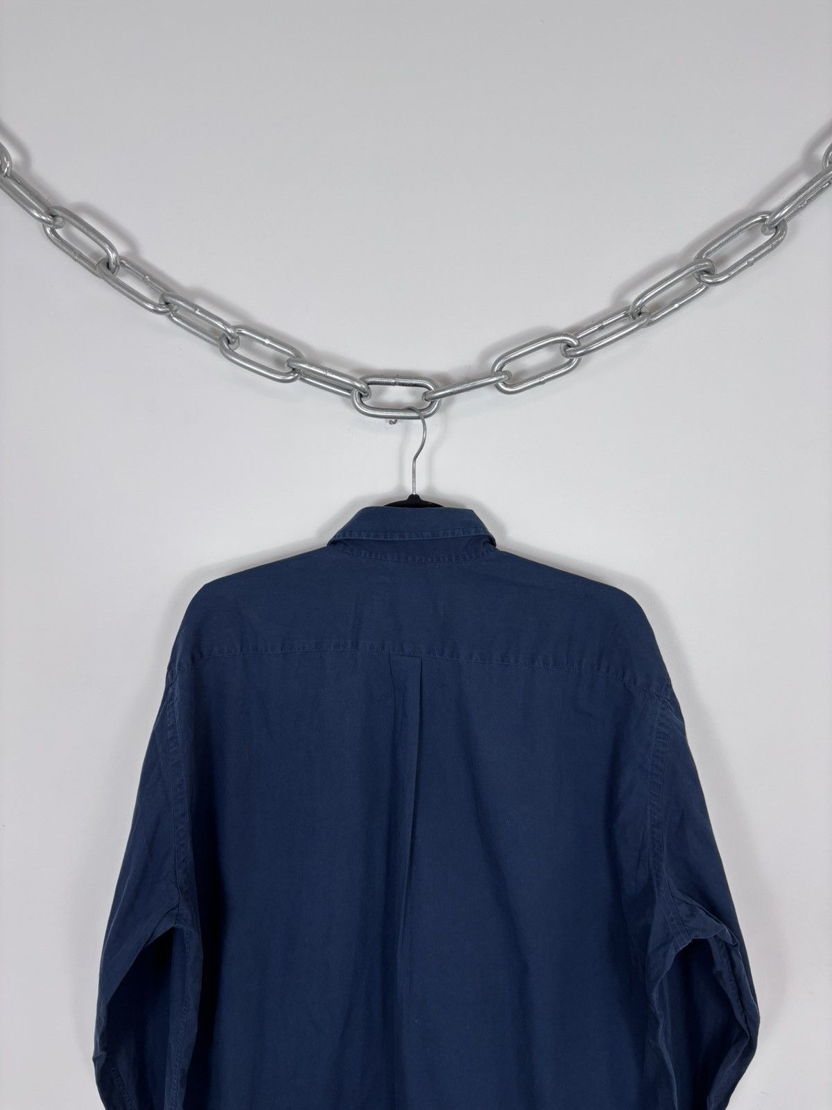 Avirex Vintage Avirex USA Navy Blue Button Up Long Sleeve Shirt Size US XXL / EU 58 / 5 - 16 Thumbnail