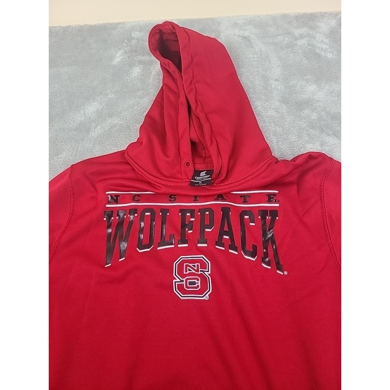 Colosseum Athletics NC State Wolfpack Hooded sweatshirt Size XL Red Size US XL / EU 56 / 4 - 8 Thumbnail