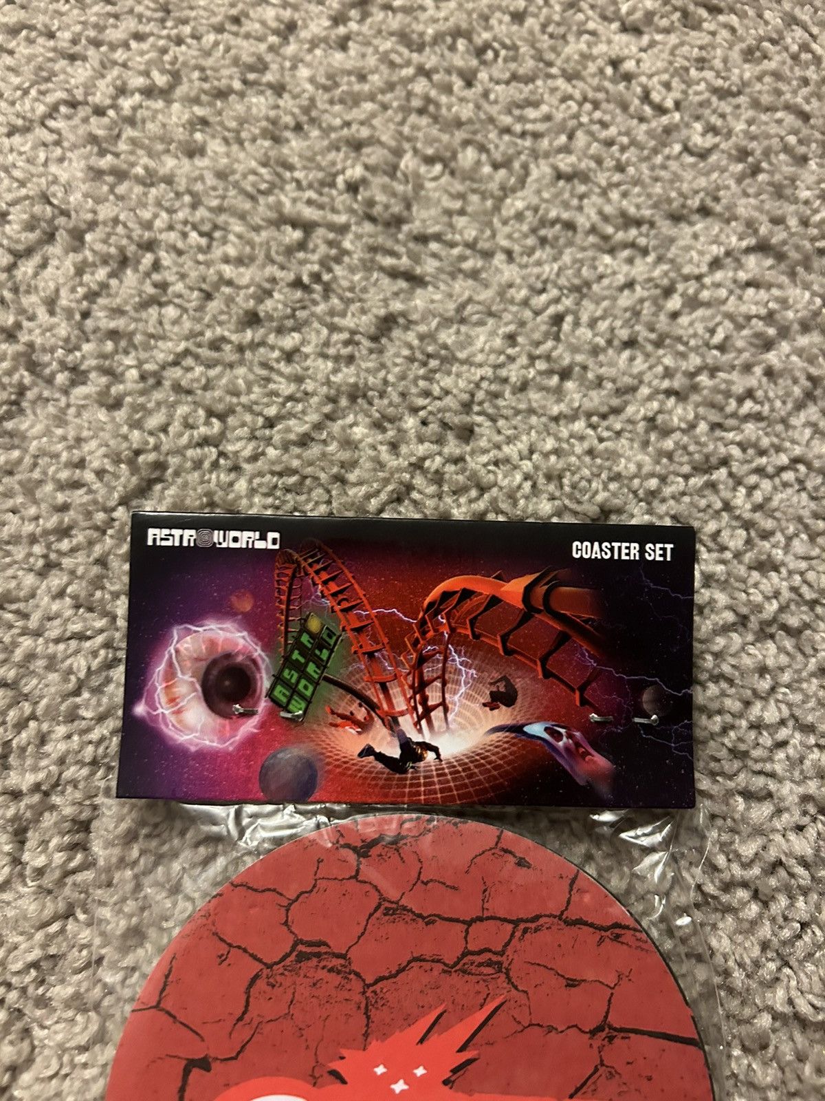 Travis Scott Travis Scott Astroworld Coaster Set Size ONE SIZE - 4 Thumbnail