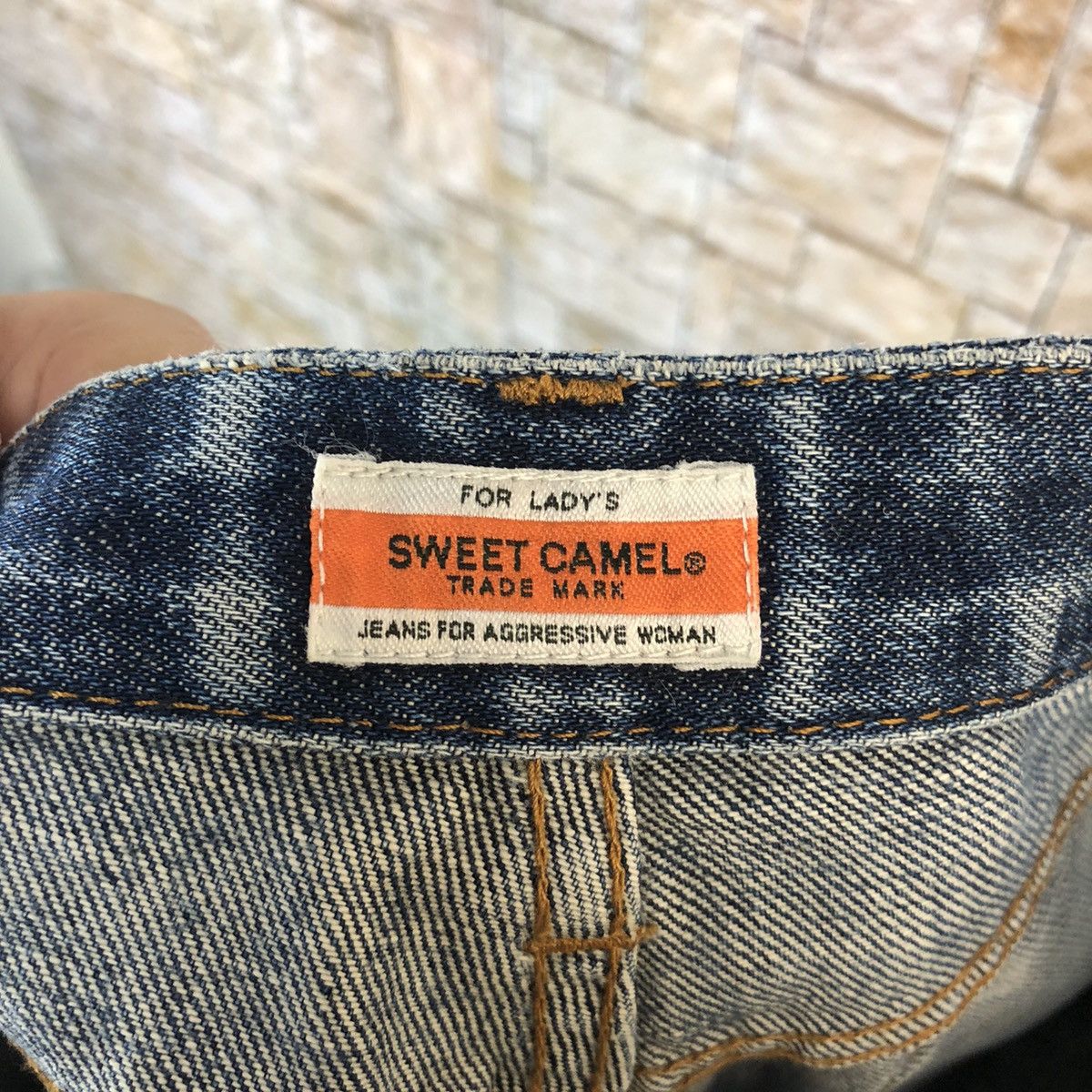 Japanese Brand Sweet Camel Blue Jeans Pants #A966 Size 28" / US 6 / IT 42 - 19 Thumbnail