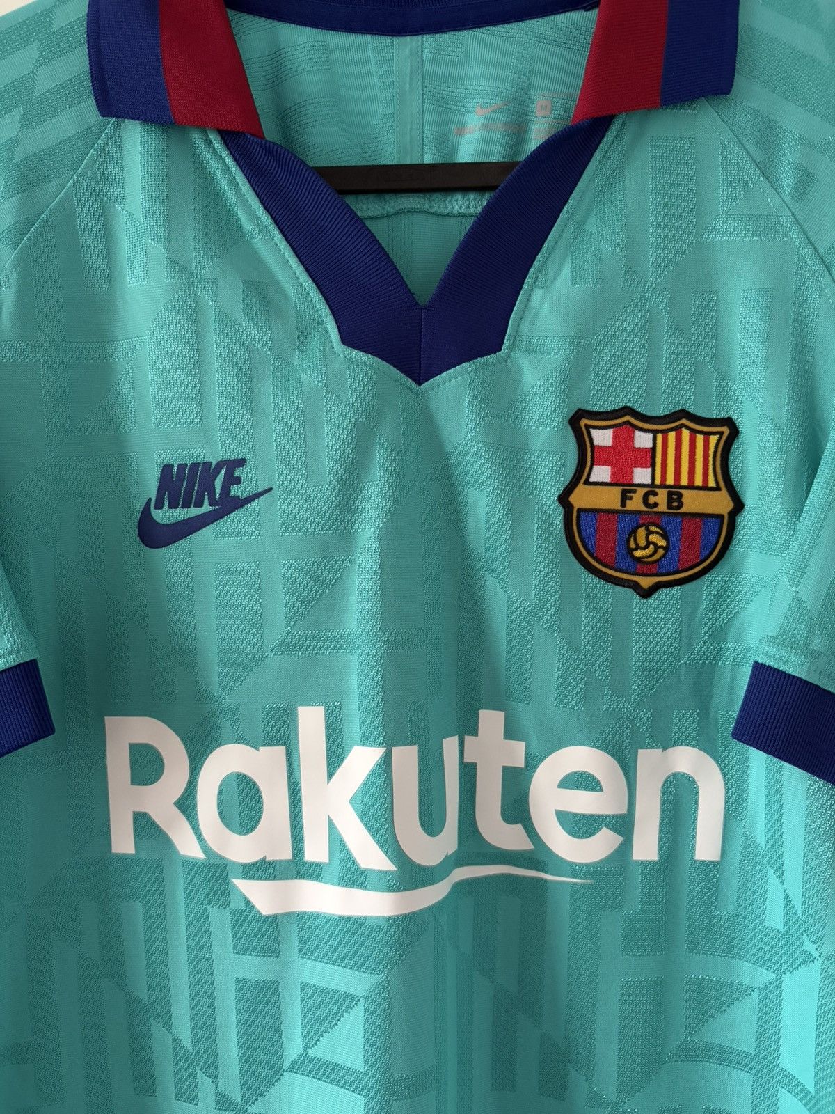 Barcelona nike 2019/2020 trzecia meczowa Vapor — zdjęcie 2