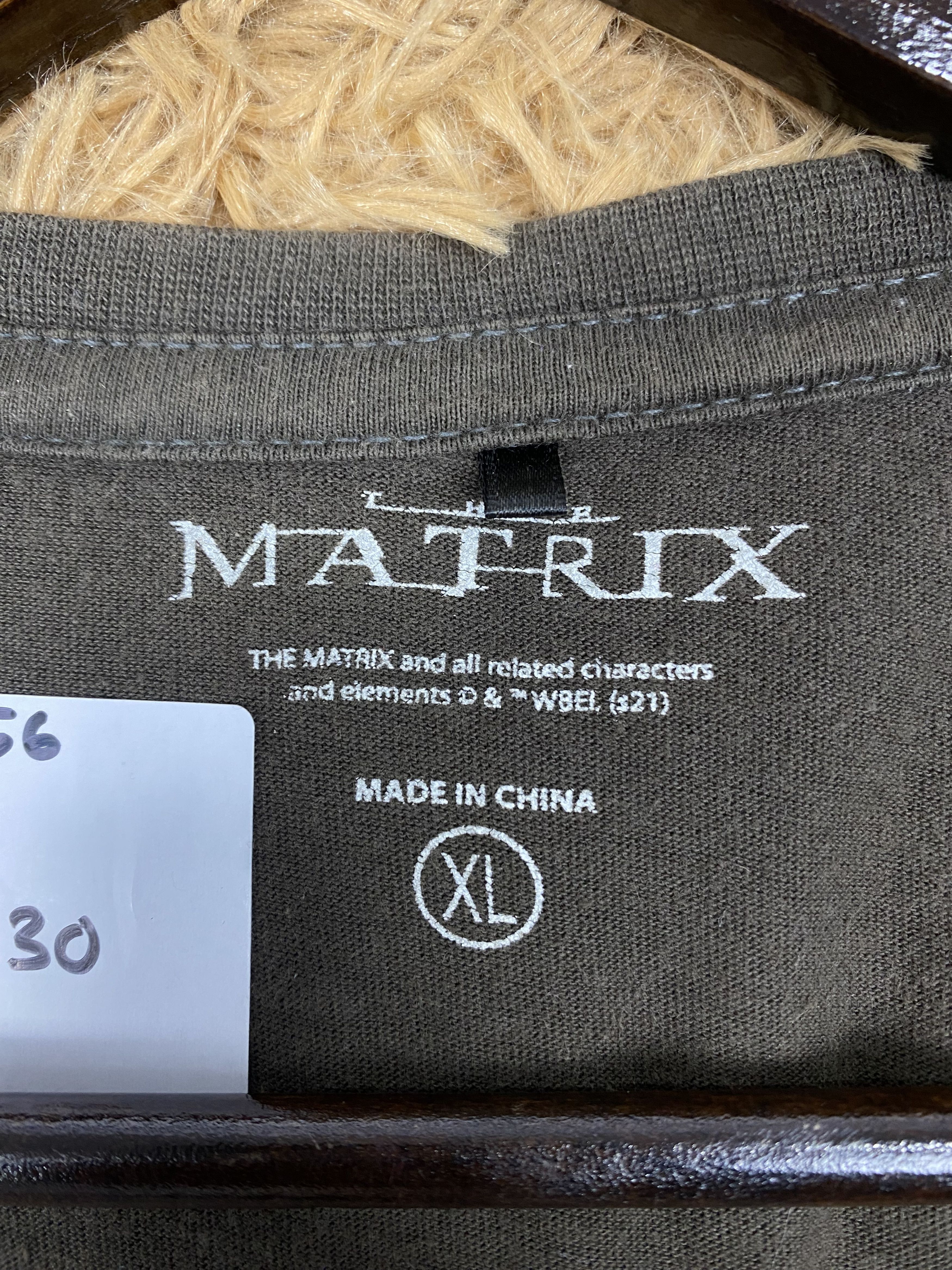 Vintage Vintage The Matrix Movie T-Shirts PT0056 Size US XL / EU 56 / 4 - 7 Thumbnail