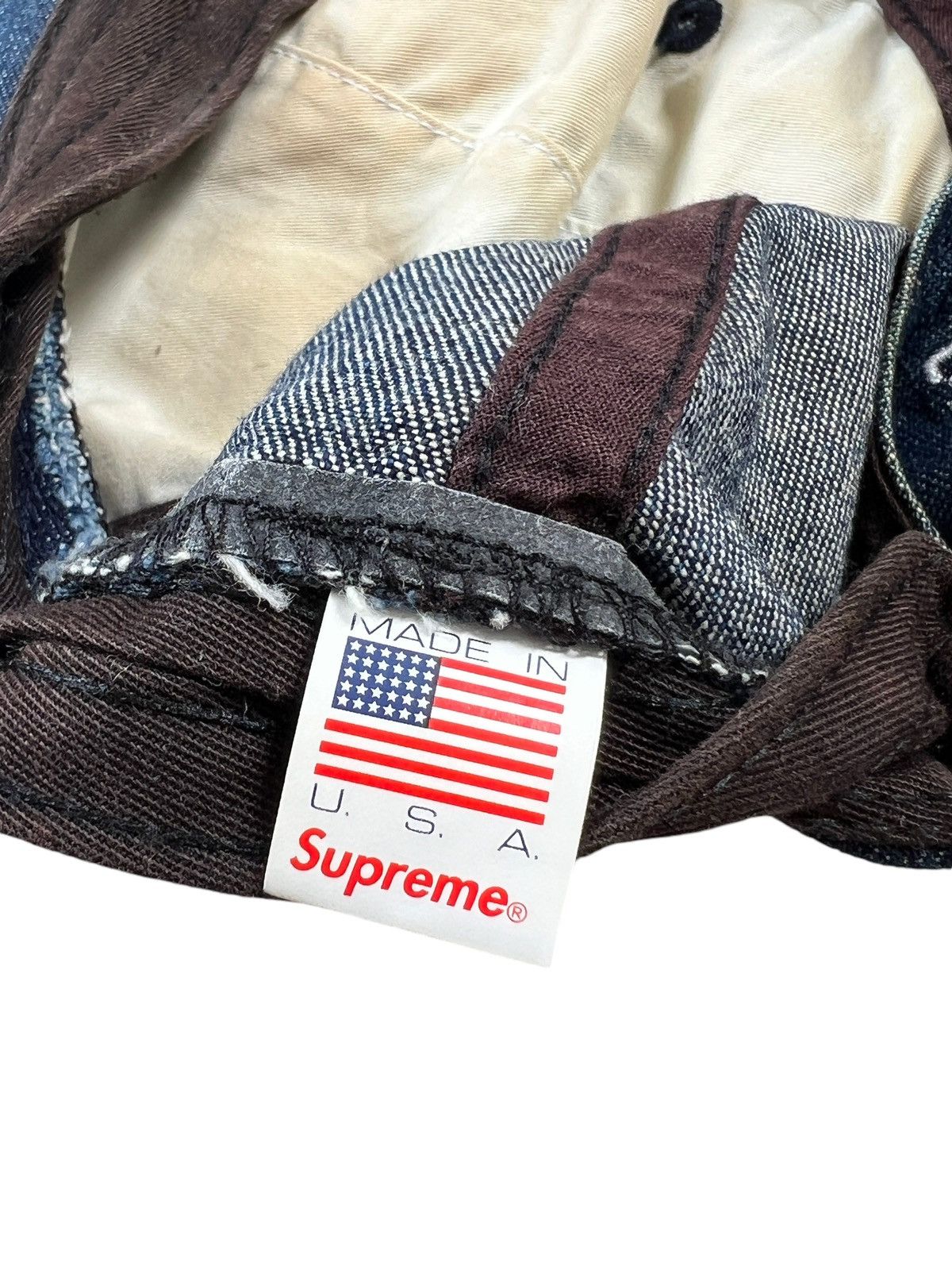 Supreme Supreme SS18 ‘Friends” Denim 6 Penal Cap Size ONE SIZE - 8 Thumbnail