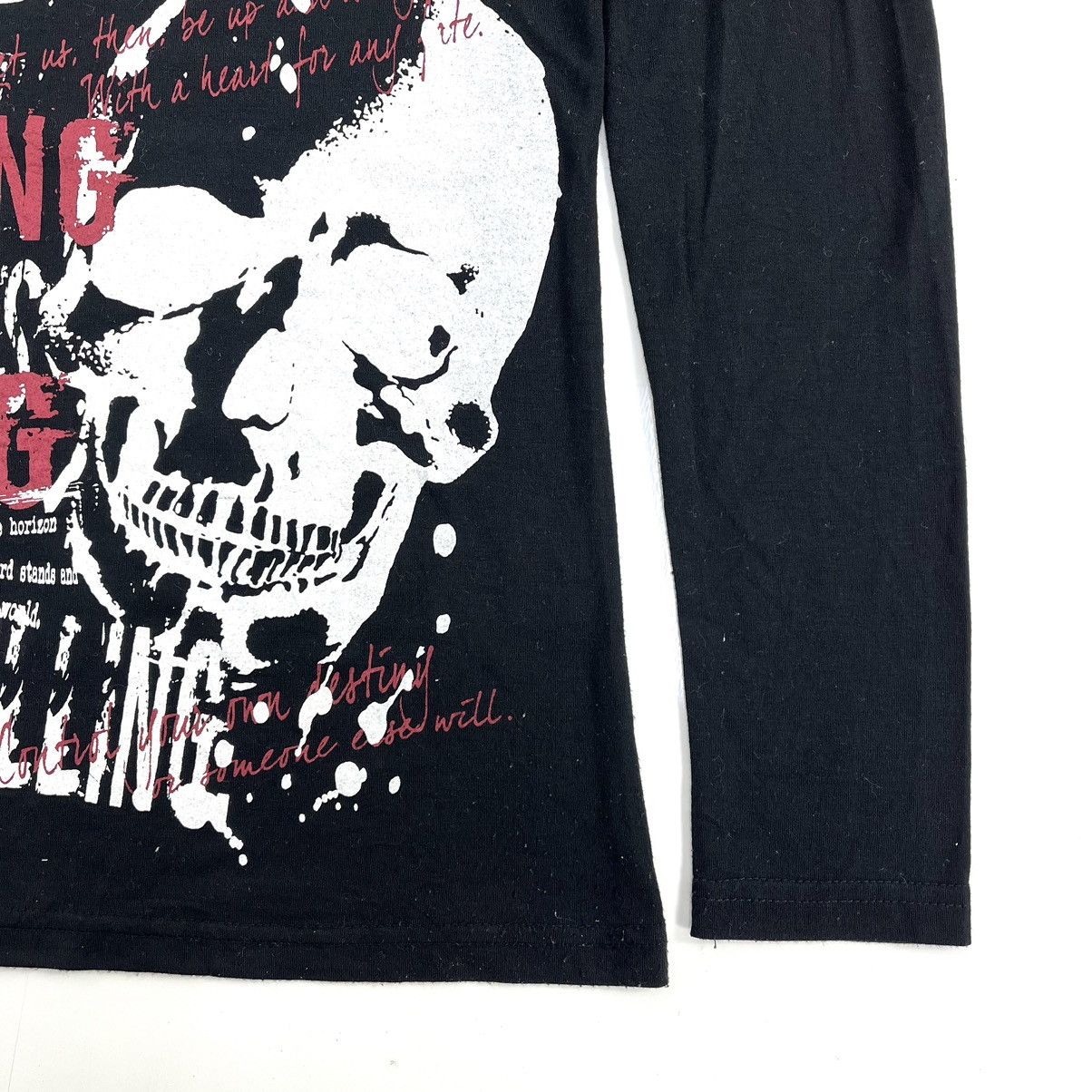 14th Addiction × If Six Was Nine × Japanese Brand Y2k Cornflake Skull Poem Punks Style LongSleeve Ifsixwasnine Size M / US 6-8 / IT 42-44 - 7 Thumbnail