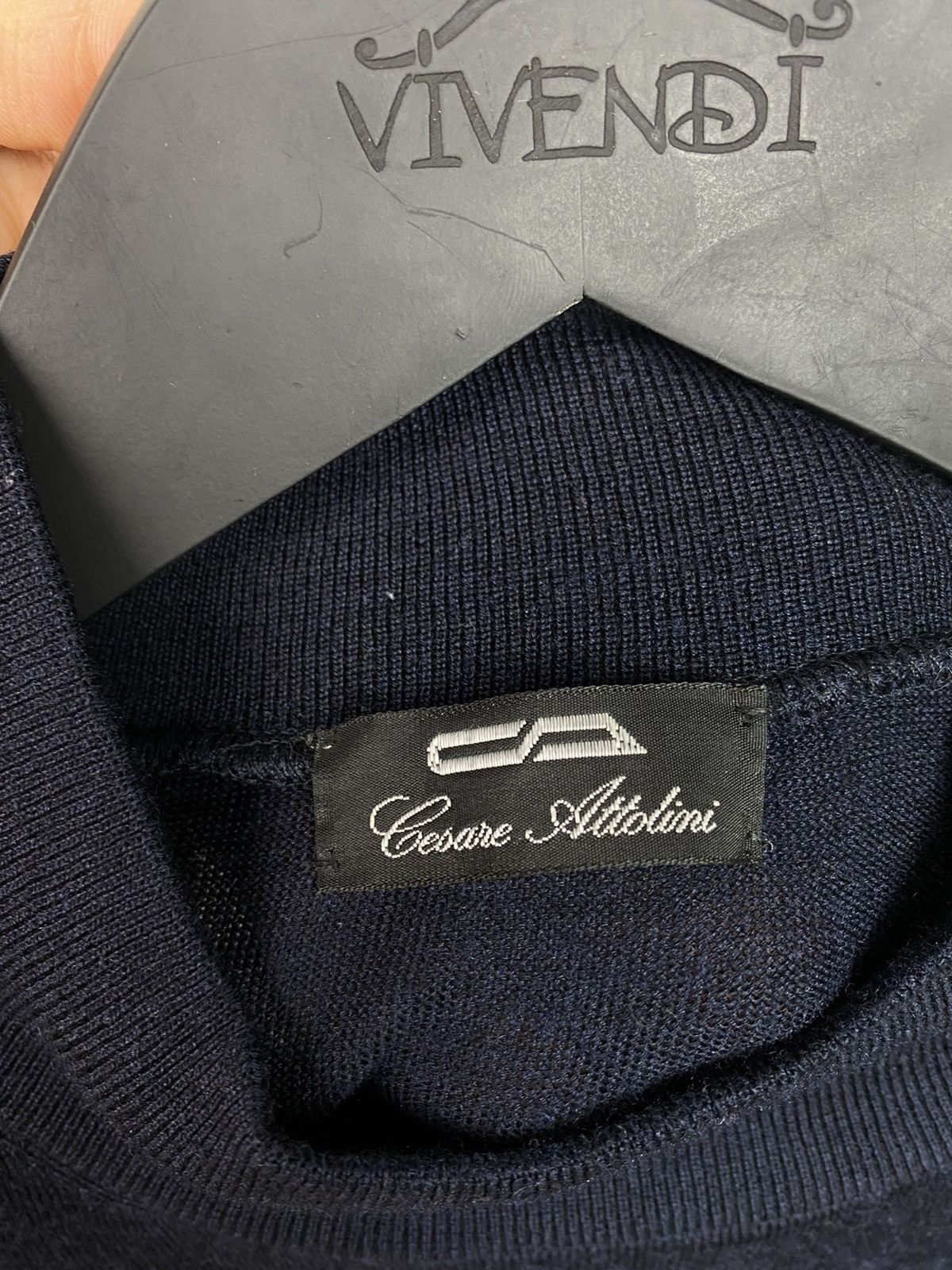 Other Cesare Attolini Napoli Men’s Light Sweater Wool Silk M 50 Size US M / EU 48-50 / 2 - 12 Thumbnail
