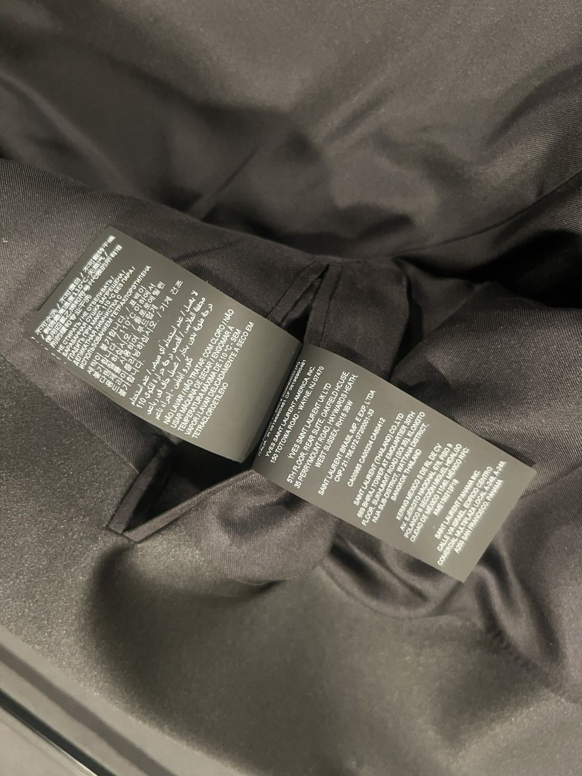 Saint Laurent Paris Saint Laurent men’s tuxedo blazer. 54/44. $3290 Size 44R - 11 Thumbnail