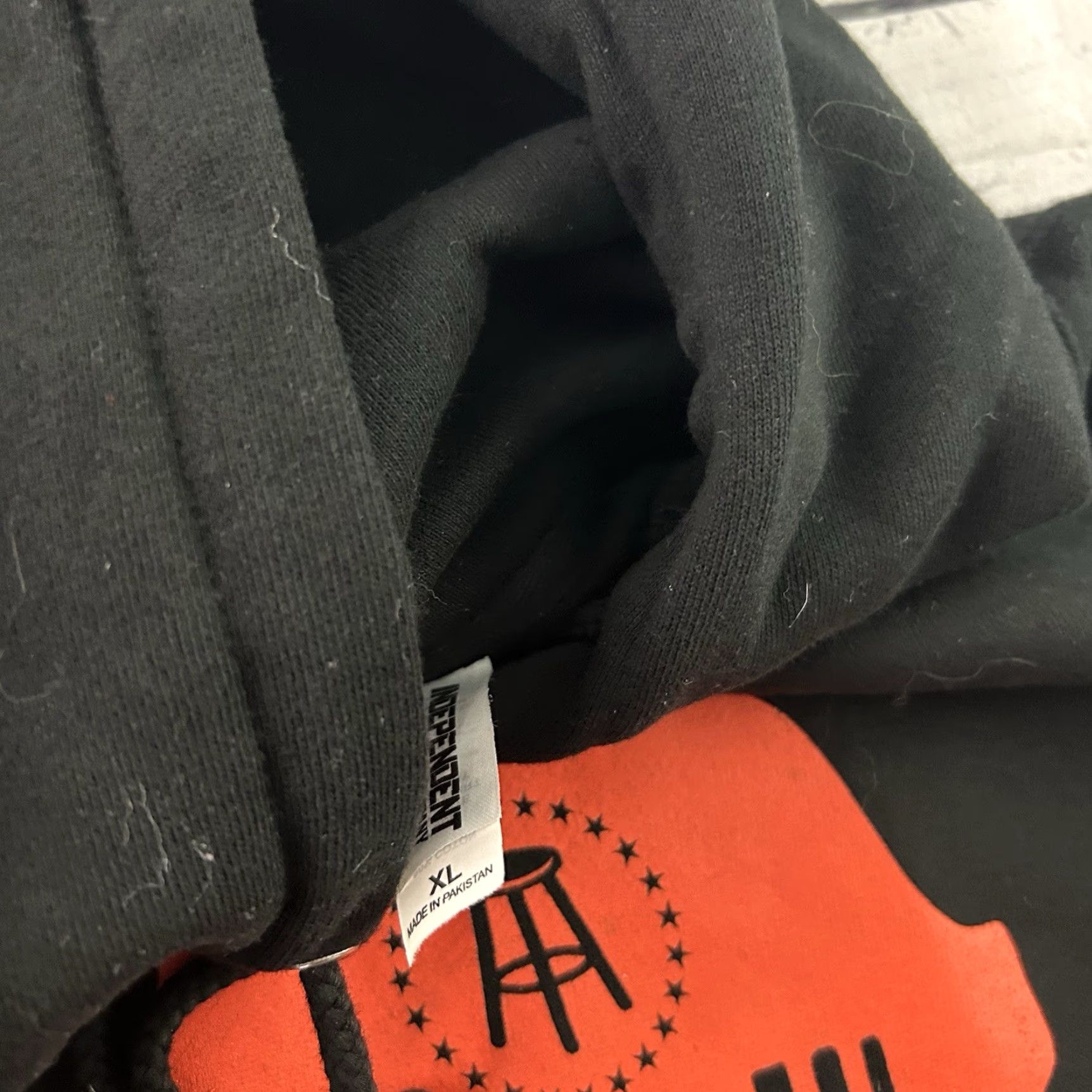 Vintage Barstool Spittin Chiclets Hockey Pullover Hoodie Men XL Black Hoodie Size US XL / EU 56 / 4 - 4 Thumbnail