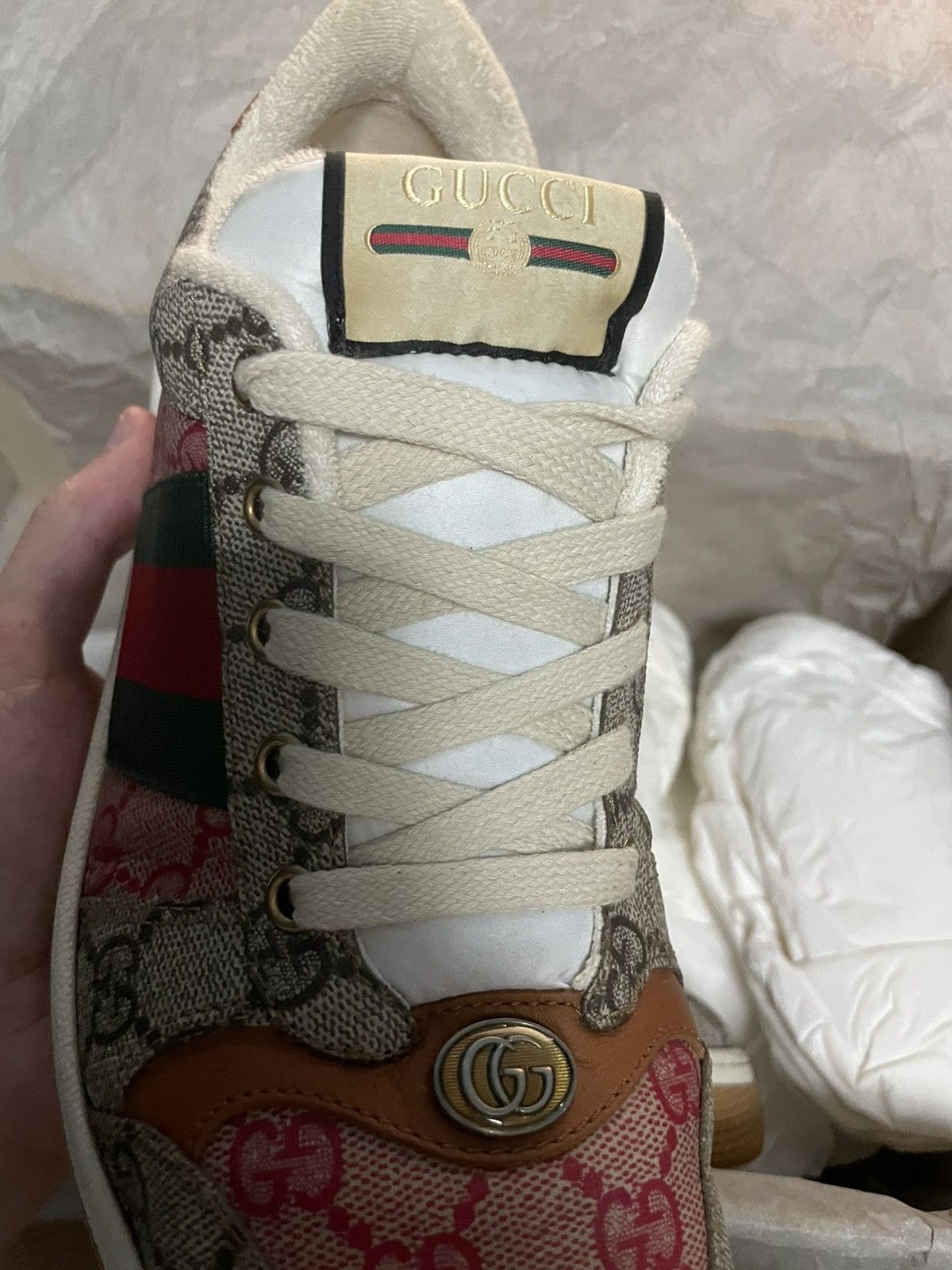 Gucci Gucci Sneakers Size US 8 / EU 41 - 10 Thumbnail