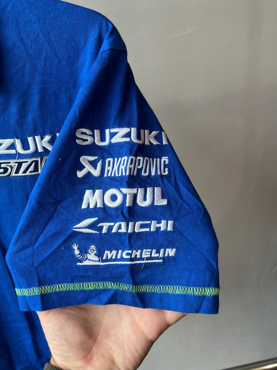 Vintage SUZUKI TEAM ECSTAR RARE RACING MERCHANDISE POLO SHIRT JERSEY Size US M / EU 48-50 / 2 - 7 Thumbnail