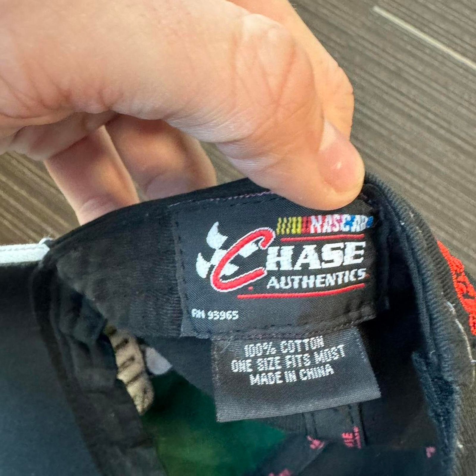 Chase Authentics Chase Authentics Dale Earnhardt Jr. NASCAR green red cap Size ONE SIZE - 4 Thumbnail