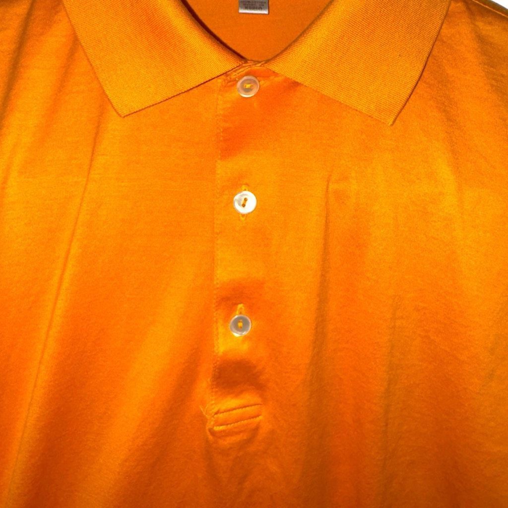 Peter Millar Peter Millar University Orange Mercerized Corton Golf Polo S Size US S / EU 44-46 / 1 - 3 Thumbnail