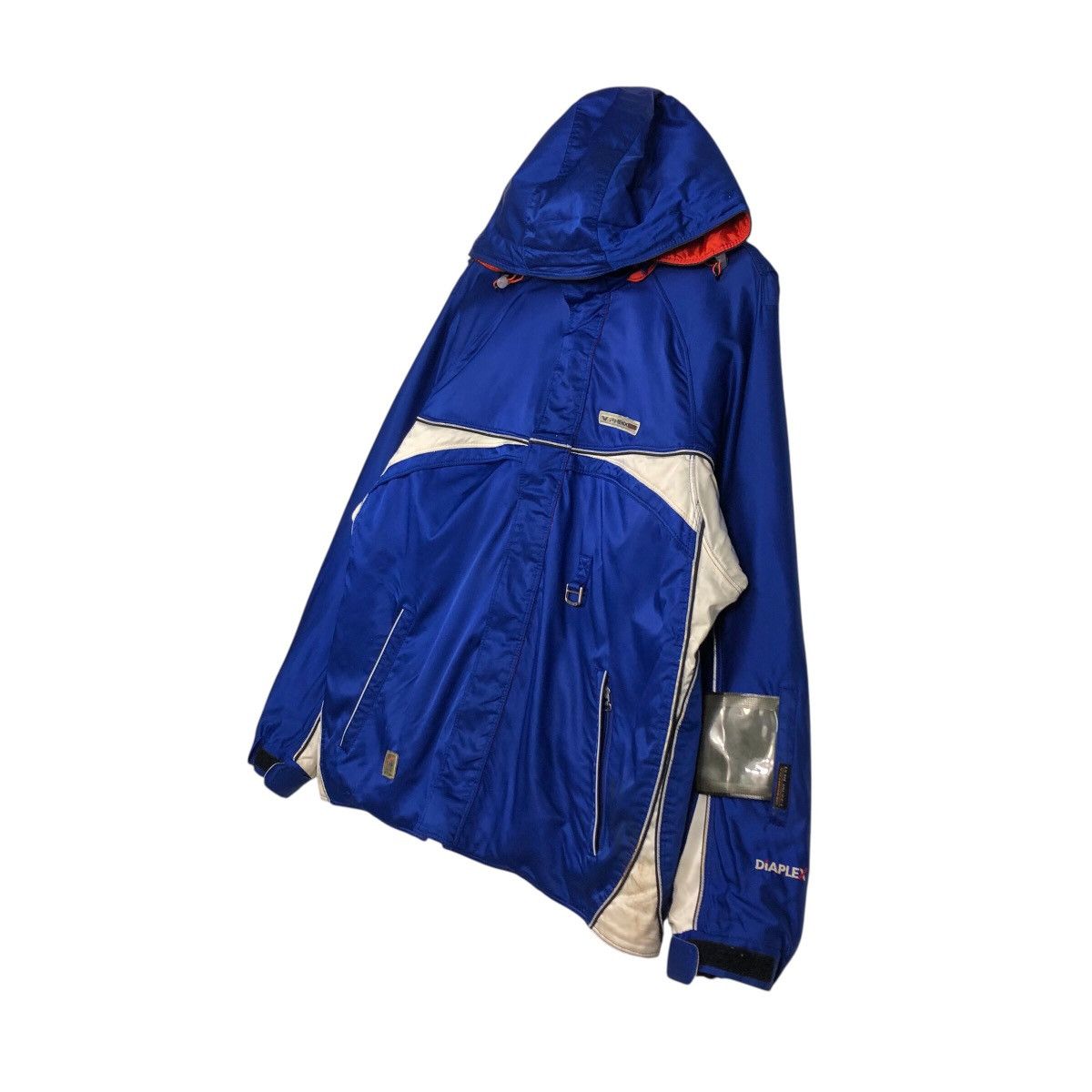 Japanese Brand Phenix FIS Tech Ski Shell — 90s Alpine Blue Racer Jacket Size US L / EU 52-54 / 3 - 3 Thumbnail