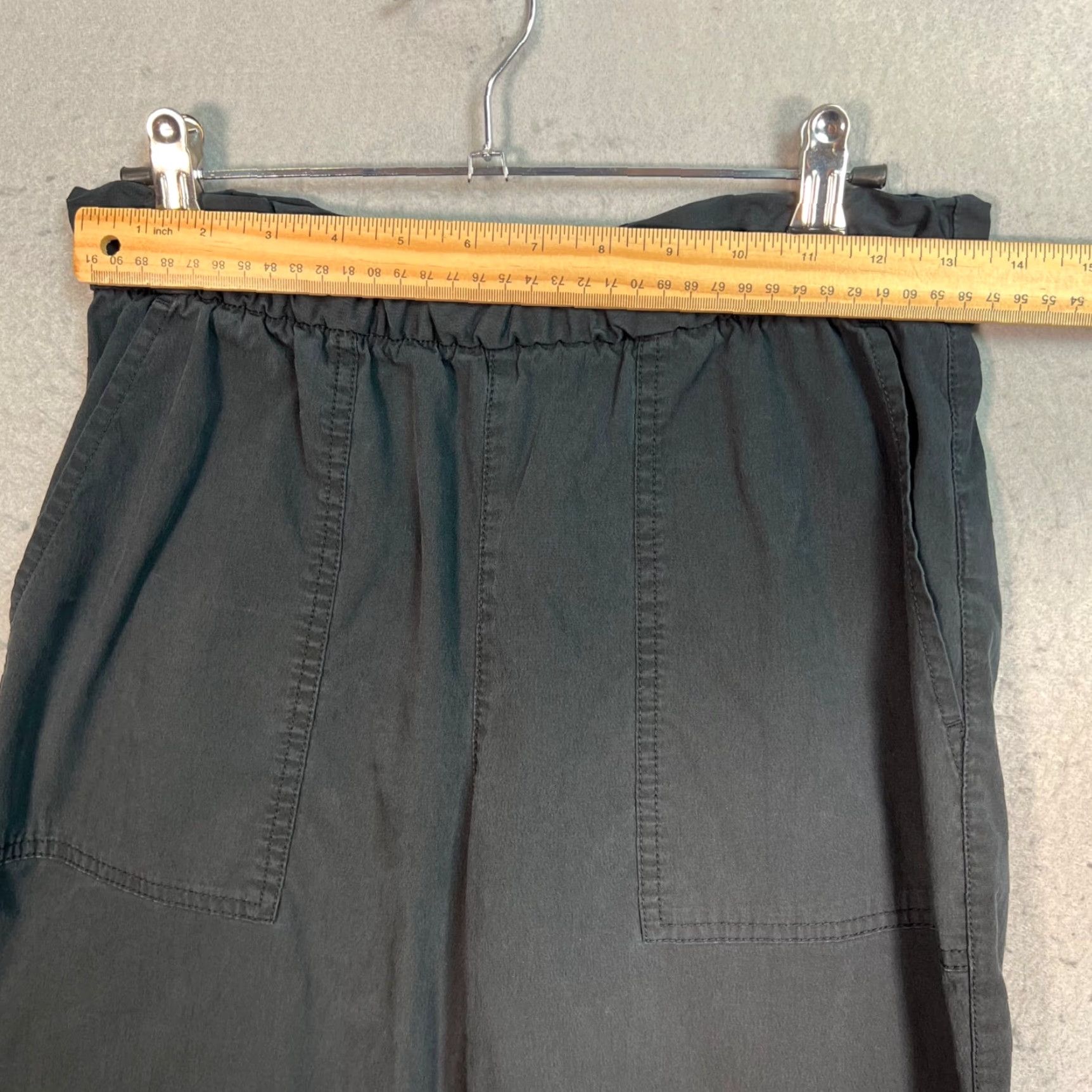 Gap Gap Womens Size Small Petite Cropped Off-Duty Khaki Straight Leg Pants Size 28" / US 6 / IT 42 - 5 Thumbnail