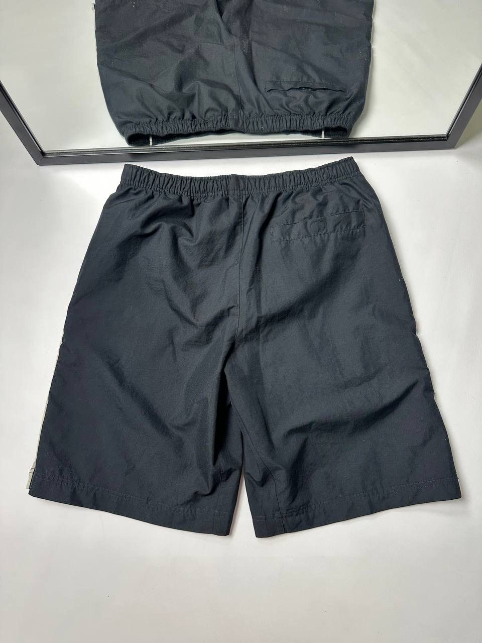 Nike 00’s Vintage Nike Track Nylon Shorts Baggy Drill Style Size US 32 / EU 48 - 5 Thumbnail
