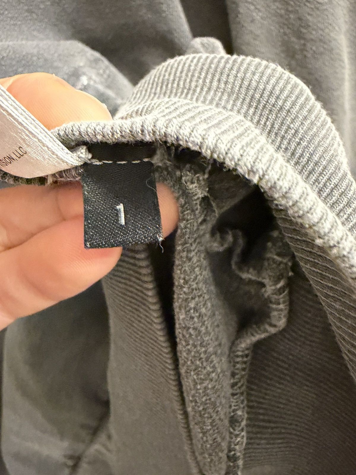 John Elliott Season 7 Charcoal/ Slate Hoodie Size US M / EU 48-50 / 2 - 6 Thumbnail