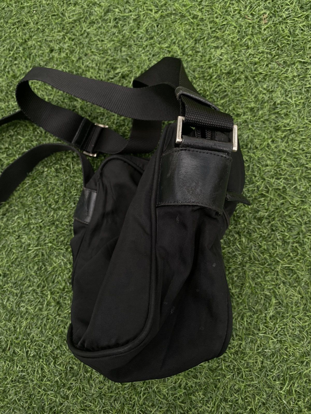 Prada PRADA BLACK NYLON CROSSBODY BAG Size ONE SIZE - 5 Thumbnail