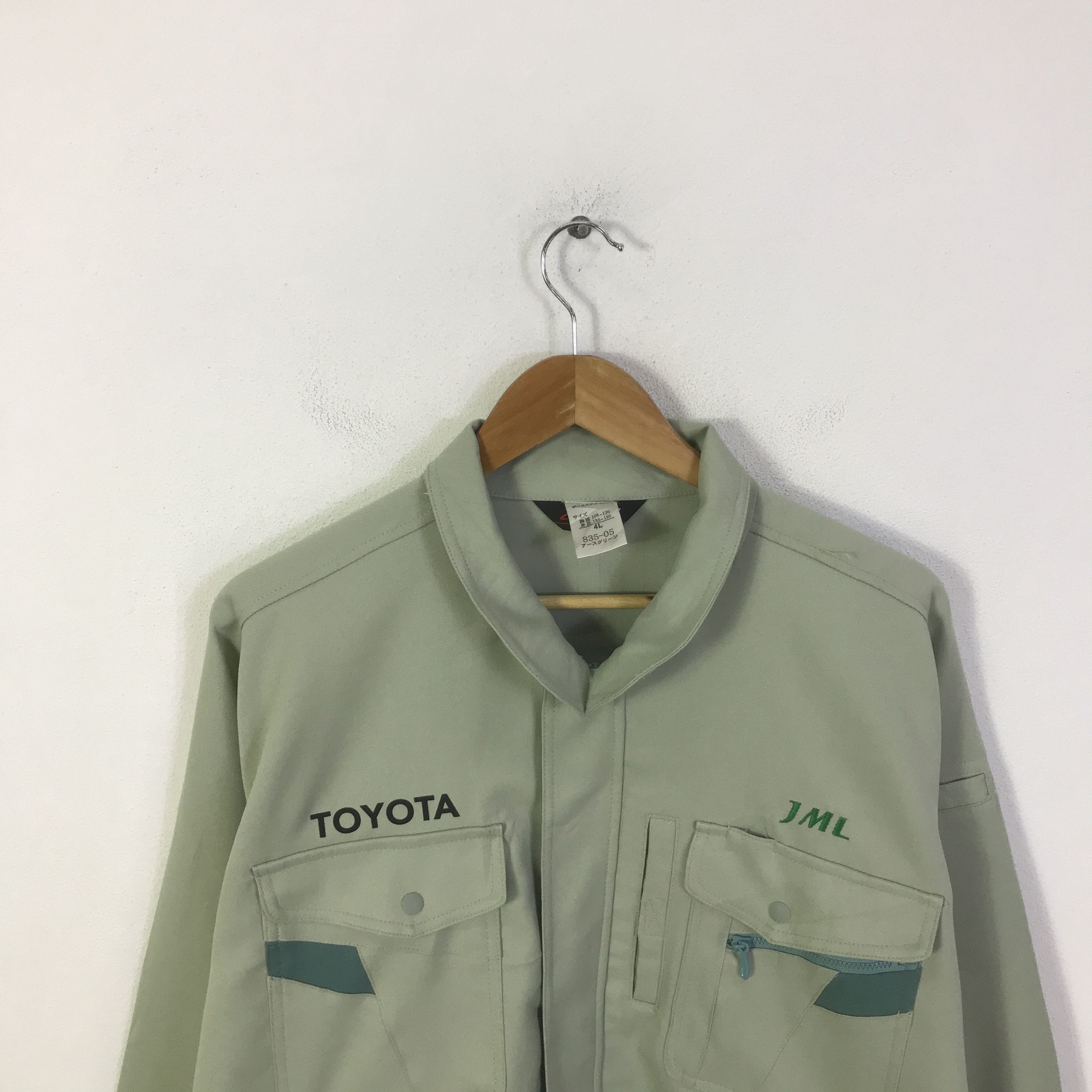 Japanese Brand Toyota Trd racing Uniform japan jacket K98B4 Size US L / EU 52-54 / 3 - 3 Thumbnail