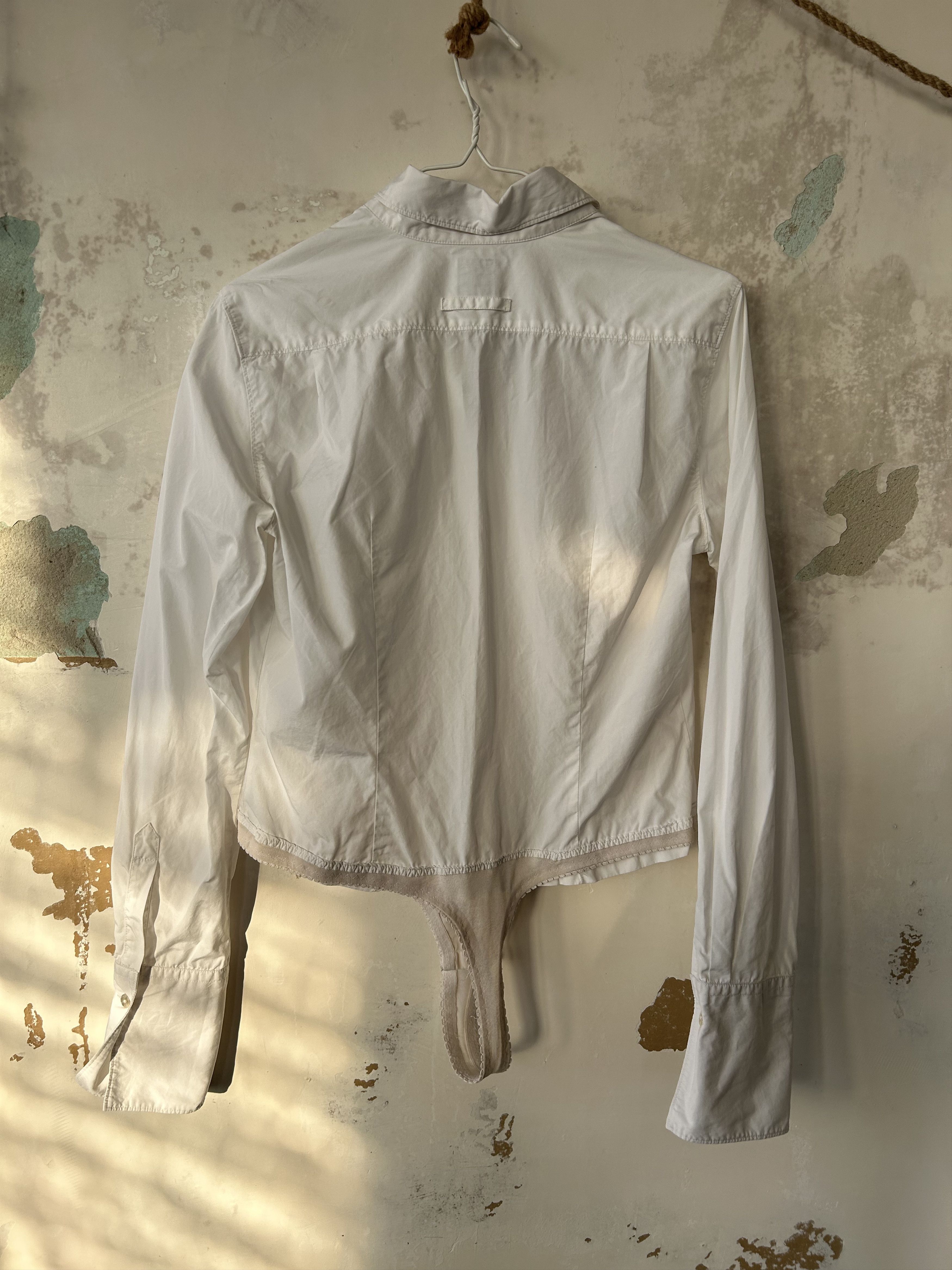 Jean Paul Gaultier Vtg Jean Paul Gaultier Cutout Bodysuit Size Us12 Size XL / US 12-14 / IT 48-50 - 6 Thumbnail