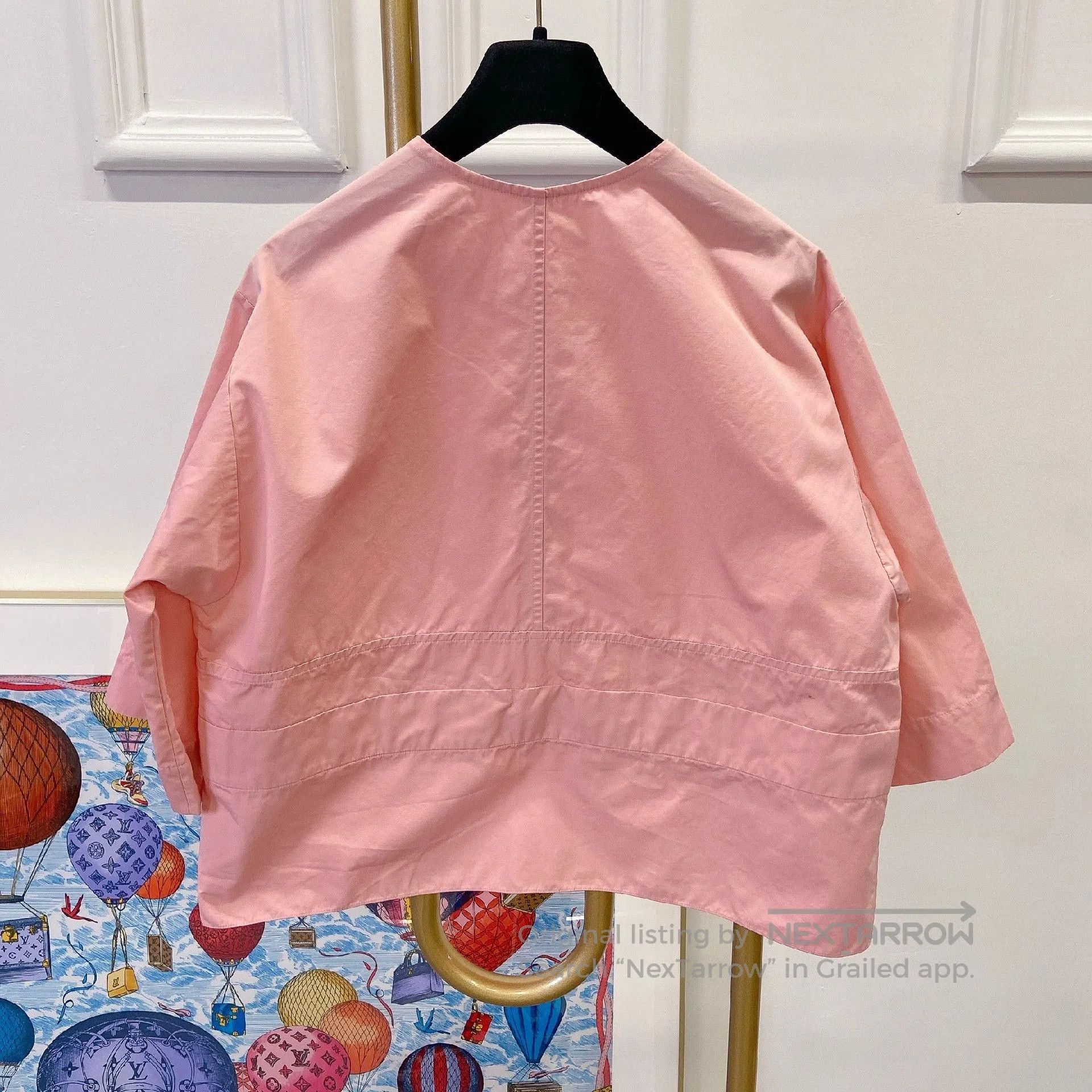Hermes Hermes Pink Short-Sleeve Top Size 36. Size US S / EU 44-46 / 1 - 2 Thumbnail
