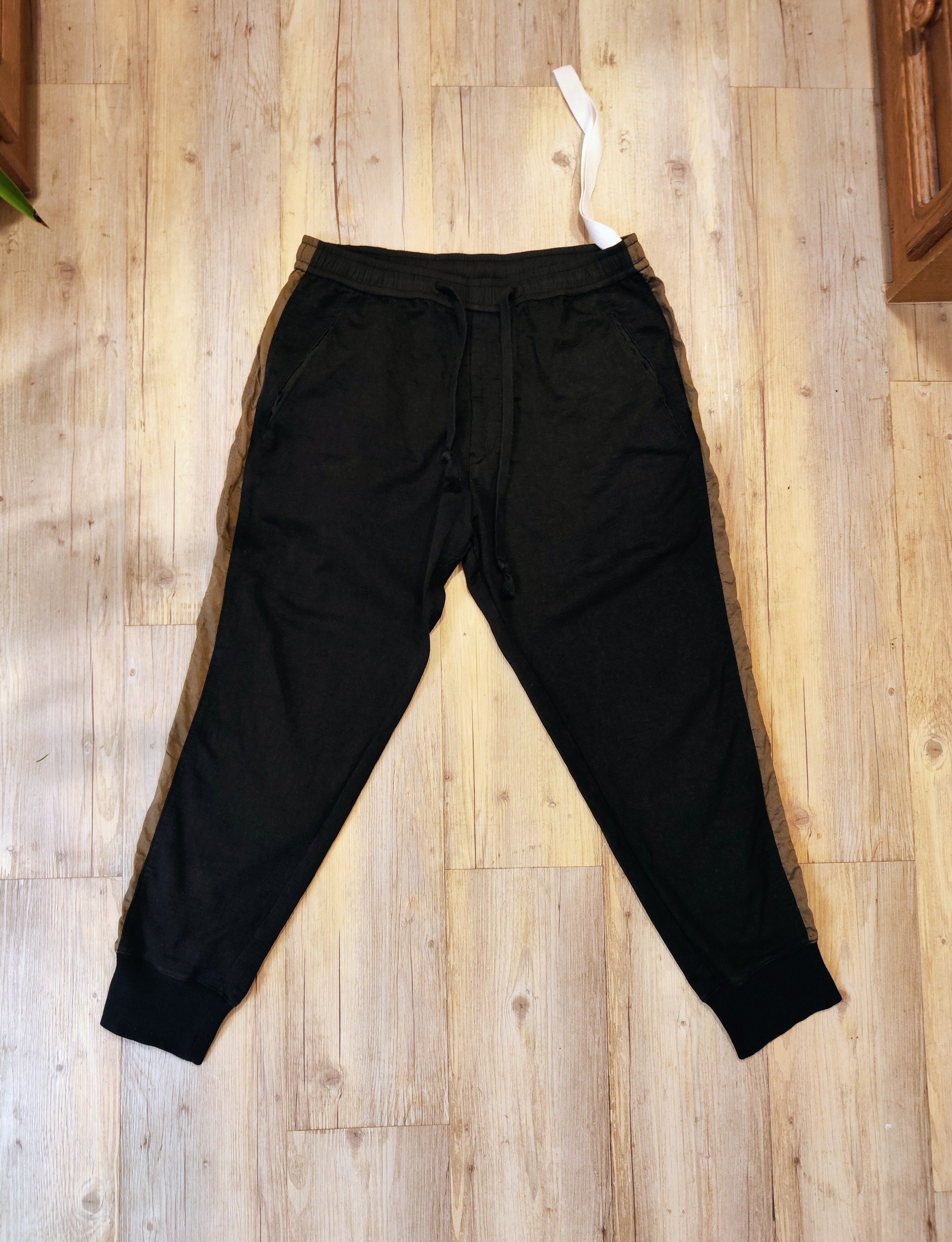 Ziggy Chen Mixed cloth contrast pants.Like Uma Wang or Elema Dawson Size US 32 / EU 48 - 4 Thumbnail