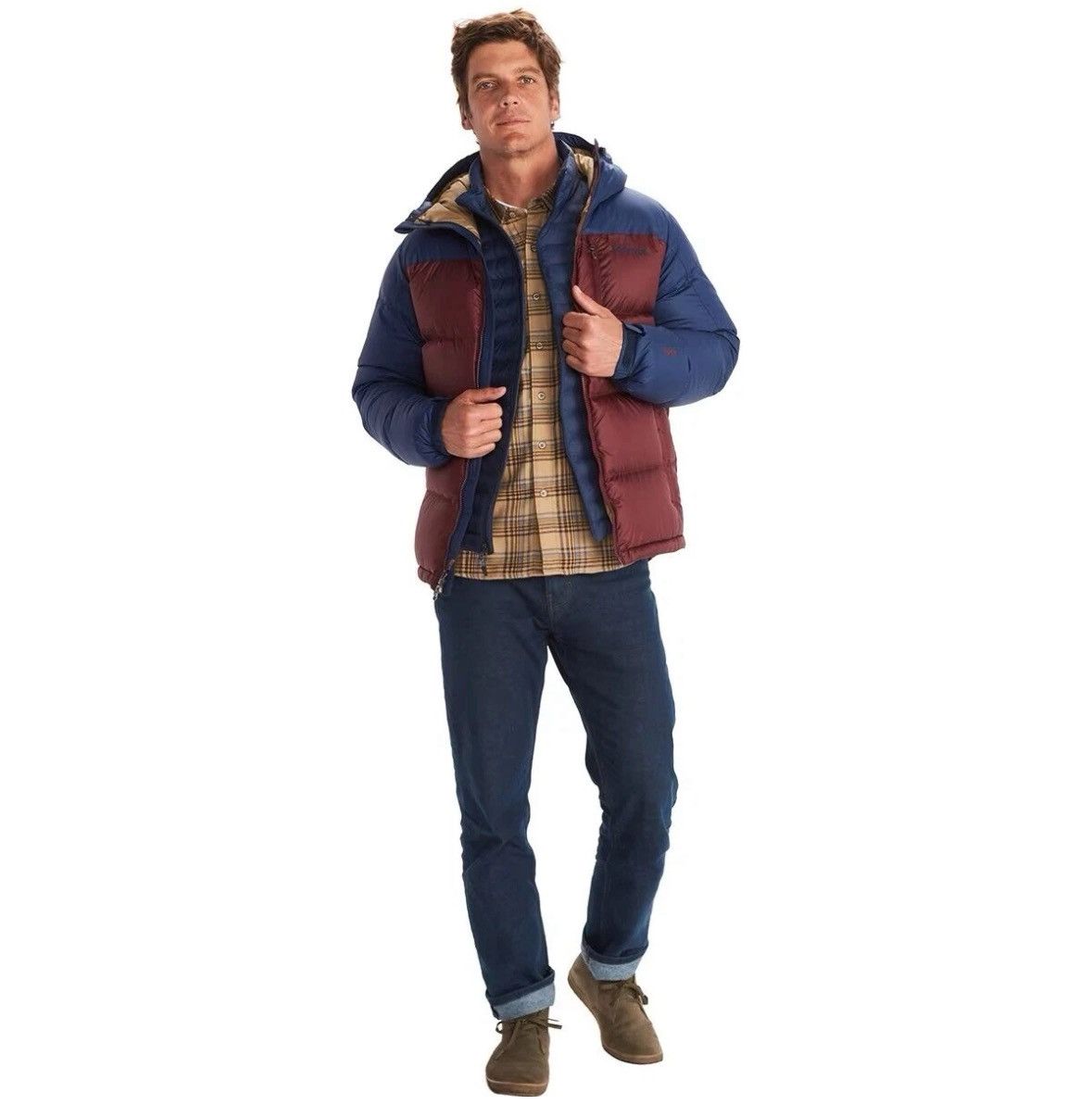 Marmot Marmot Guides Down Hood Port Royal/Marine 23080-20700 Jacket Size US XXL / EU 58 / 5 - 3 Thumbnail