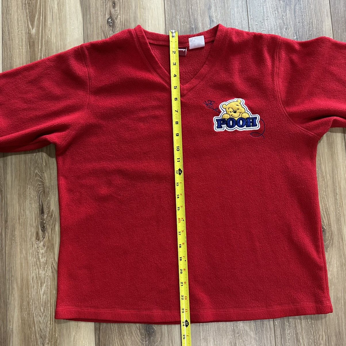 Disney × Vintage Vintage Women’s Disney Winnie the Pooh Fleece Pullover Size L / US 10 / IT 46 - 6 Thumbnail